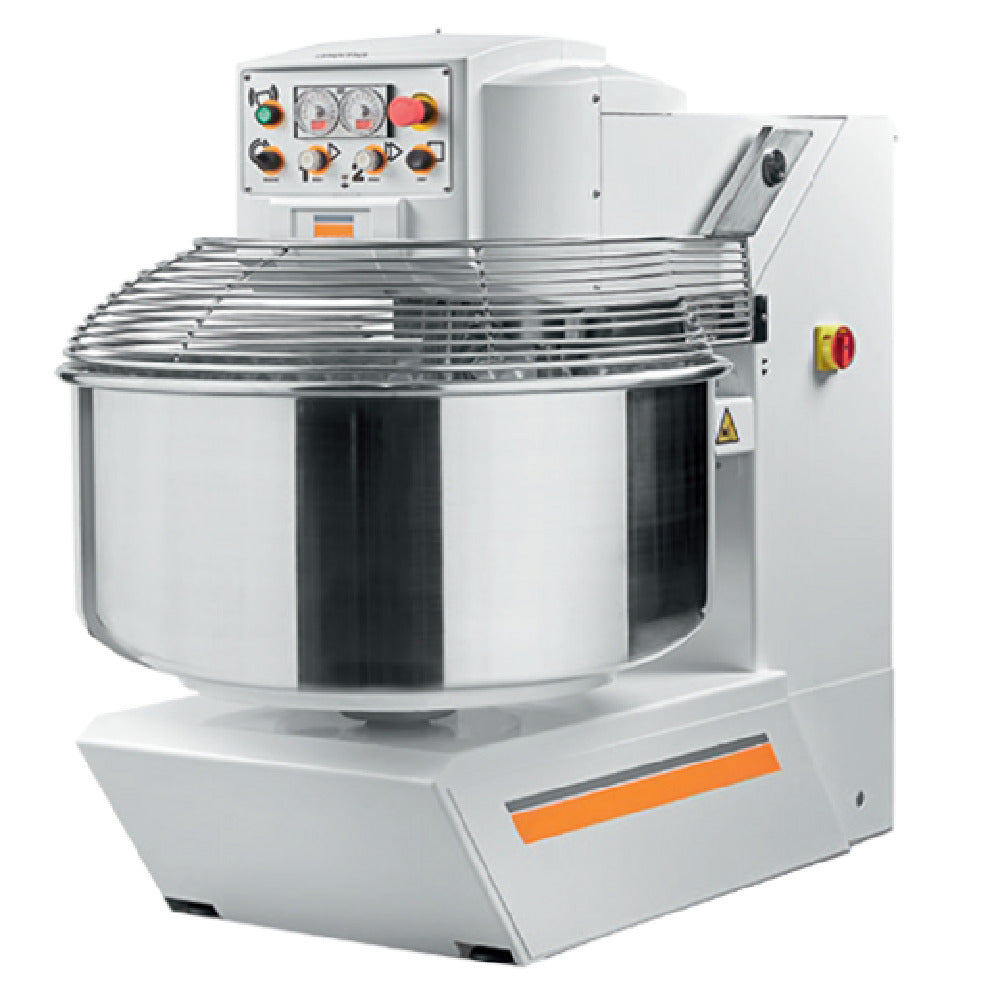 Omcan 49123 48 Inch Spiral Dough Mixer 155 Liters 220 lb Kneading Capacity
