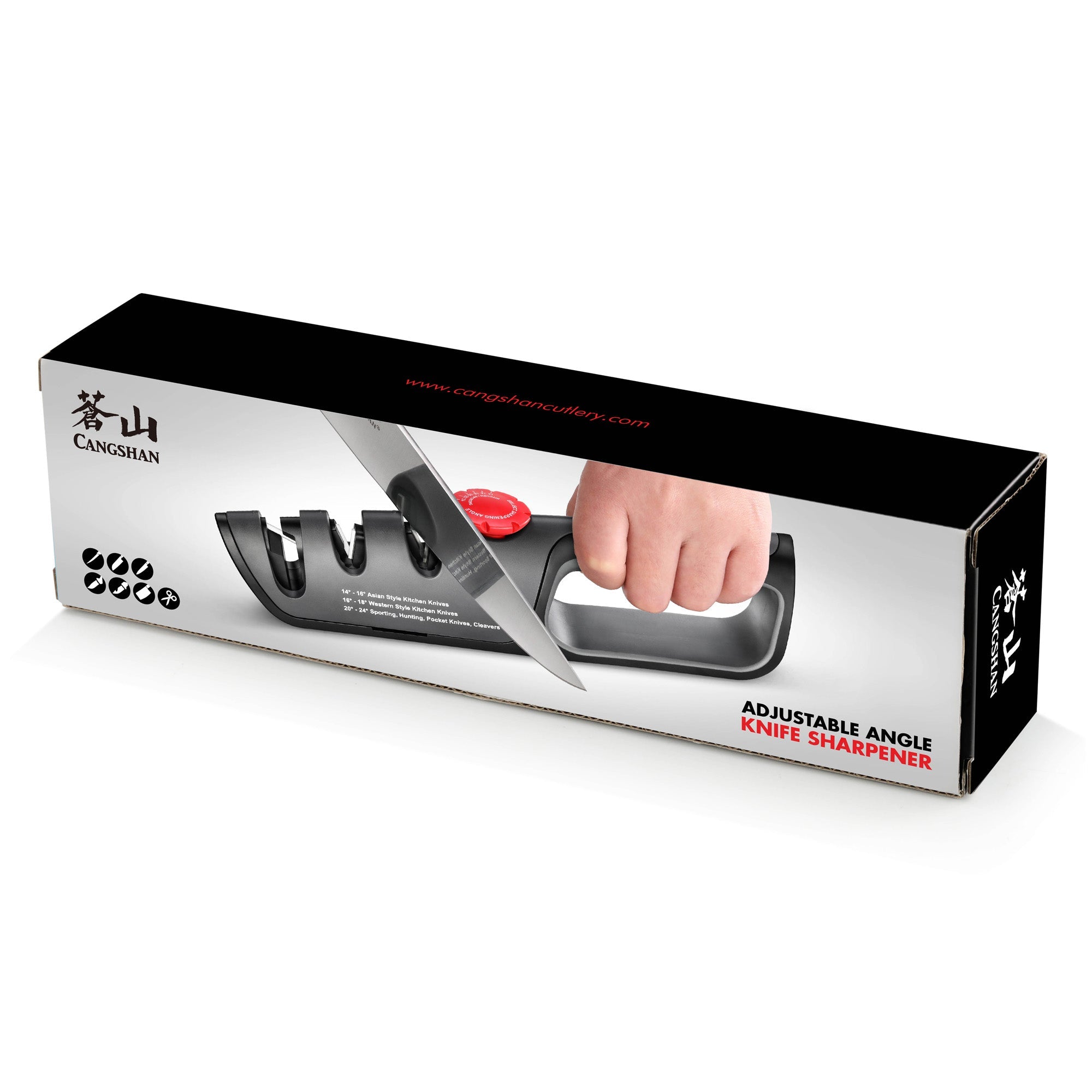 Cangshan 1026108 Professional Knife + Scissor Sharpener
