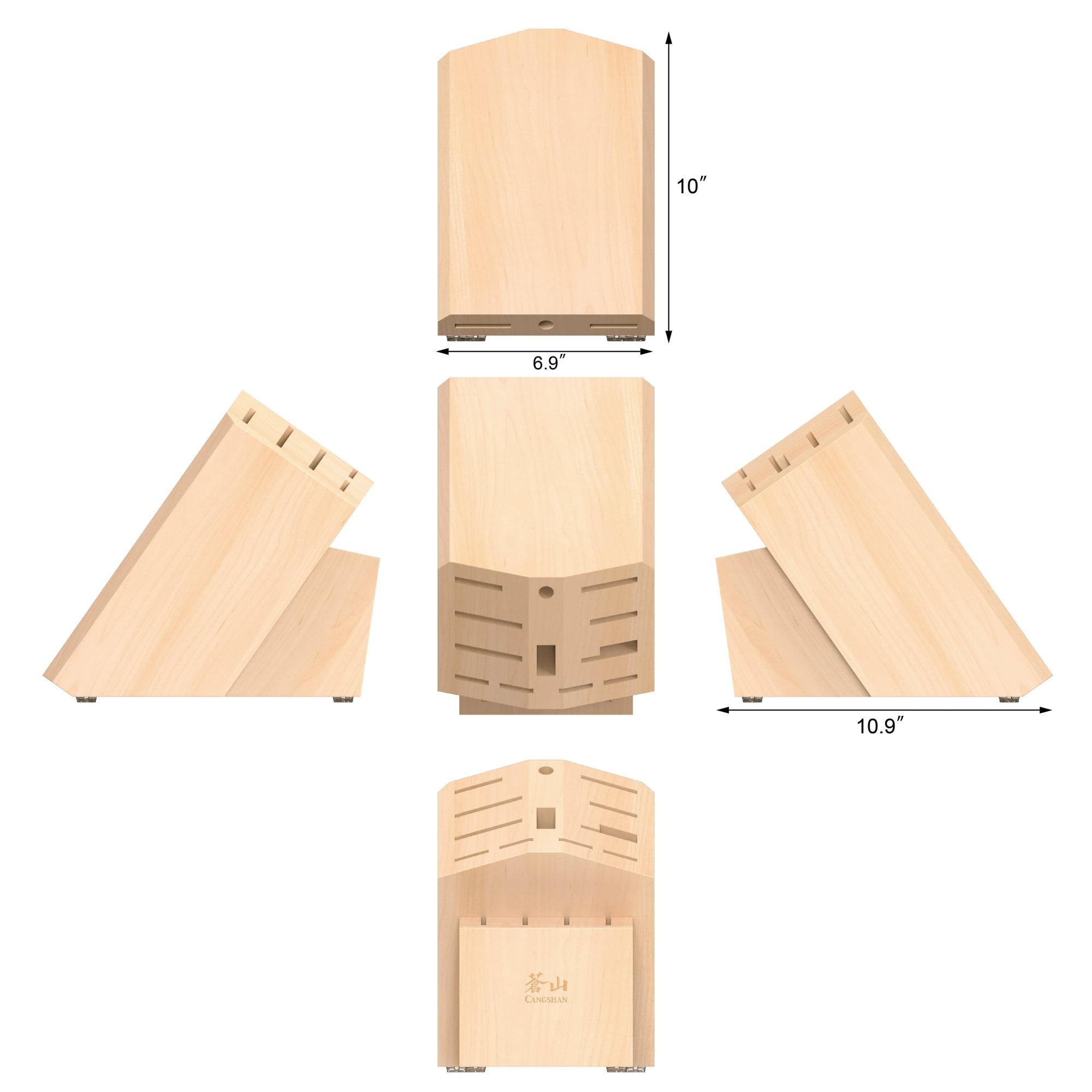Cangshan 505583 Empty Knife Block