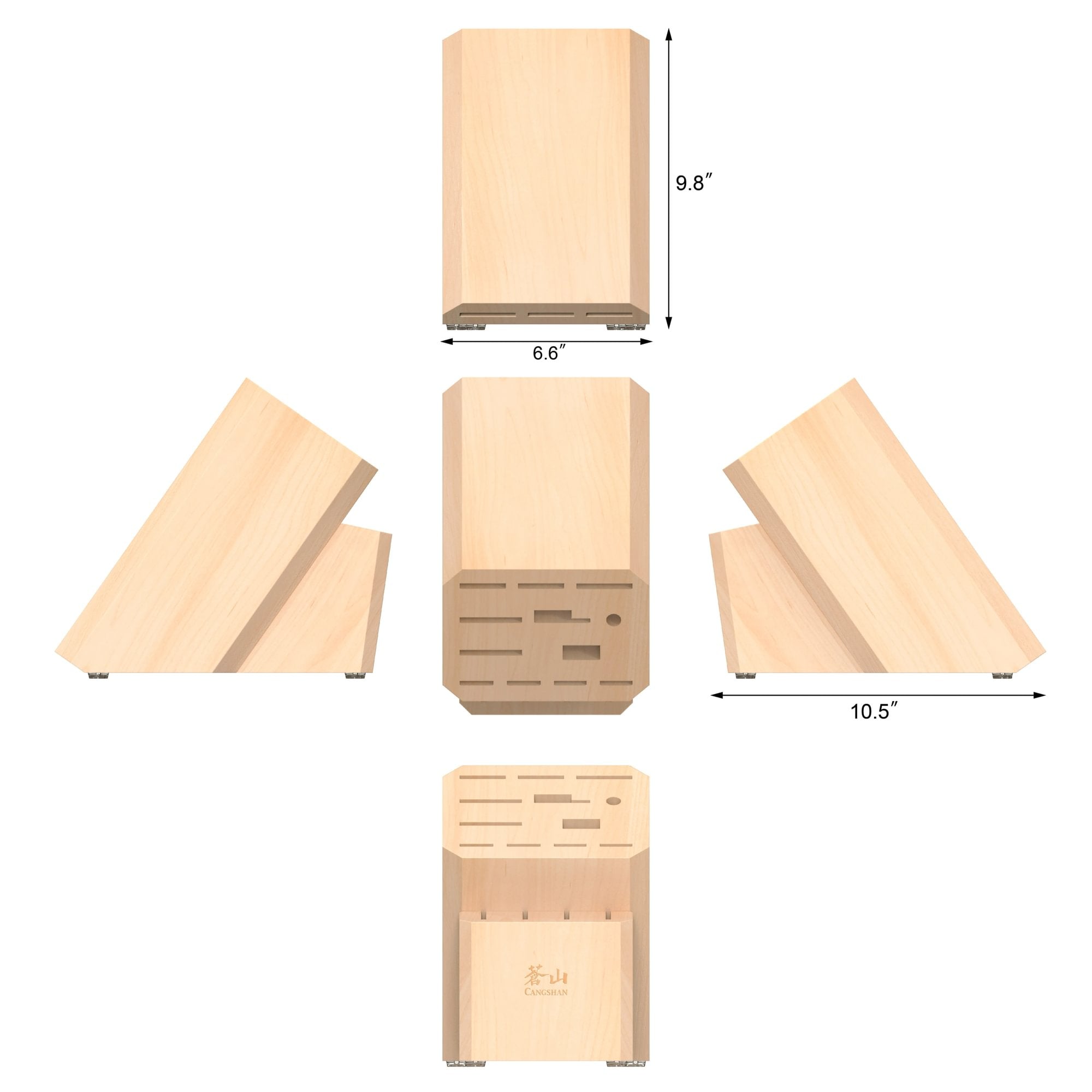 Cangshan 505569 Empty Knife Block