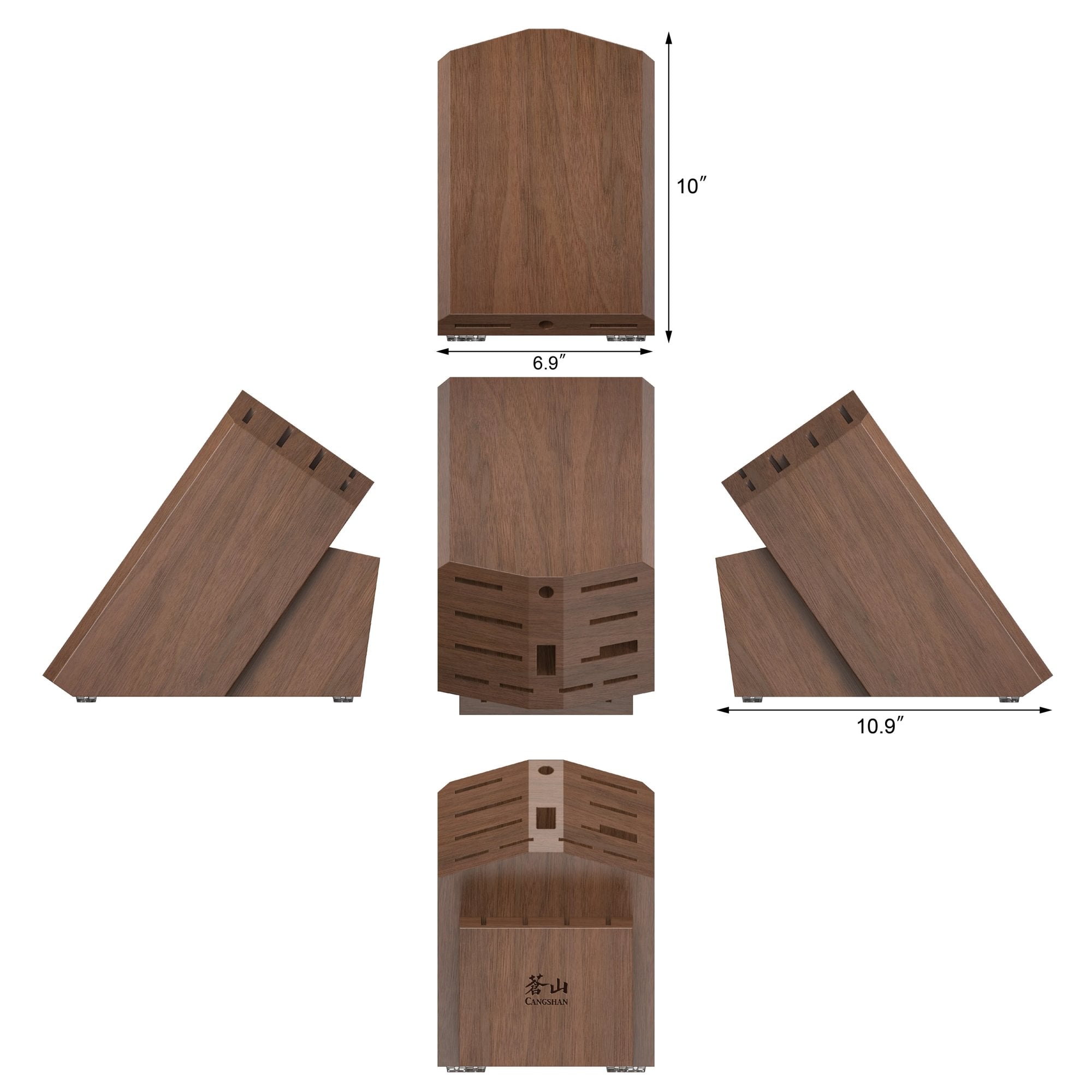 Cangshan 505576 Empty Knife Block