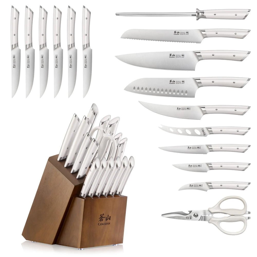 Cangshan 503503 HELENA Series 17-Piece Knife Block Set