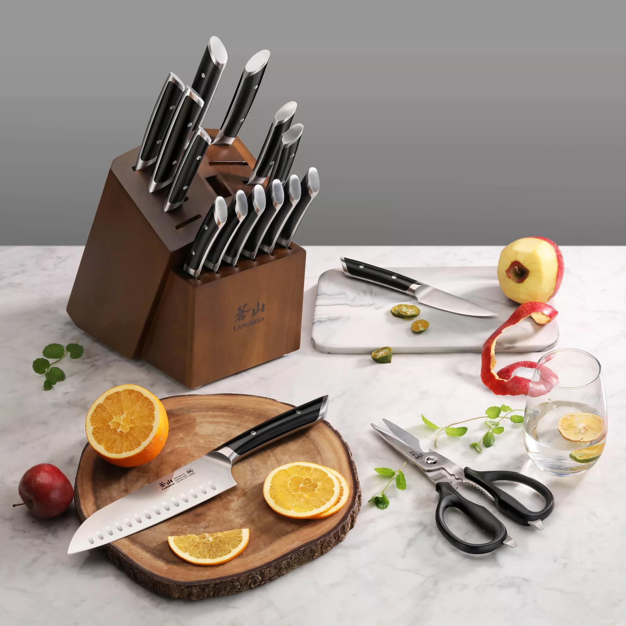 Cangshan 503329 HELENA Series 17-Piece Knife Block Set