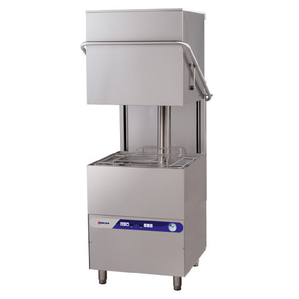 Omcan 46797 26 Inch Upright Dishwasher High Temperature with Peg Rack