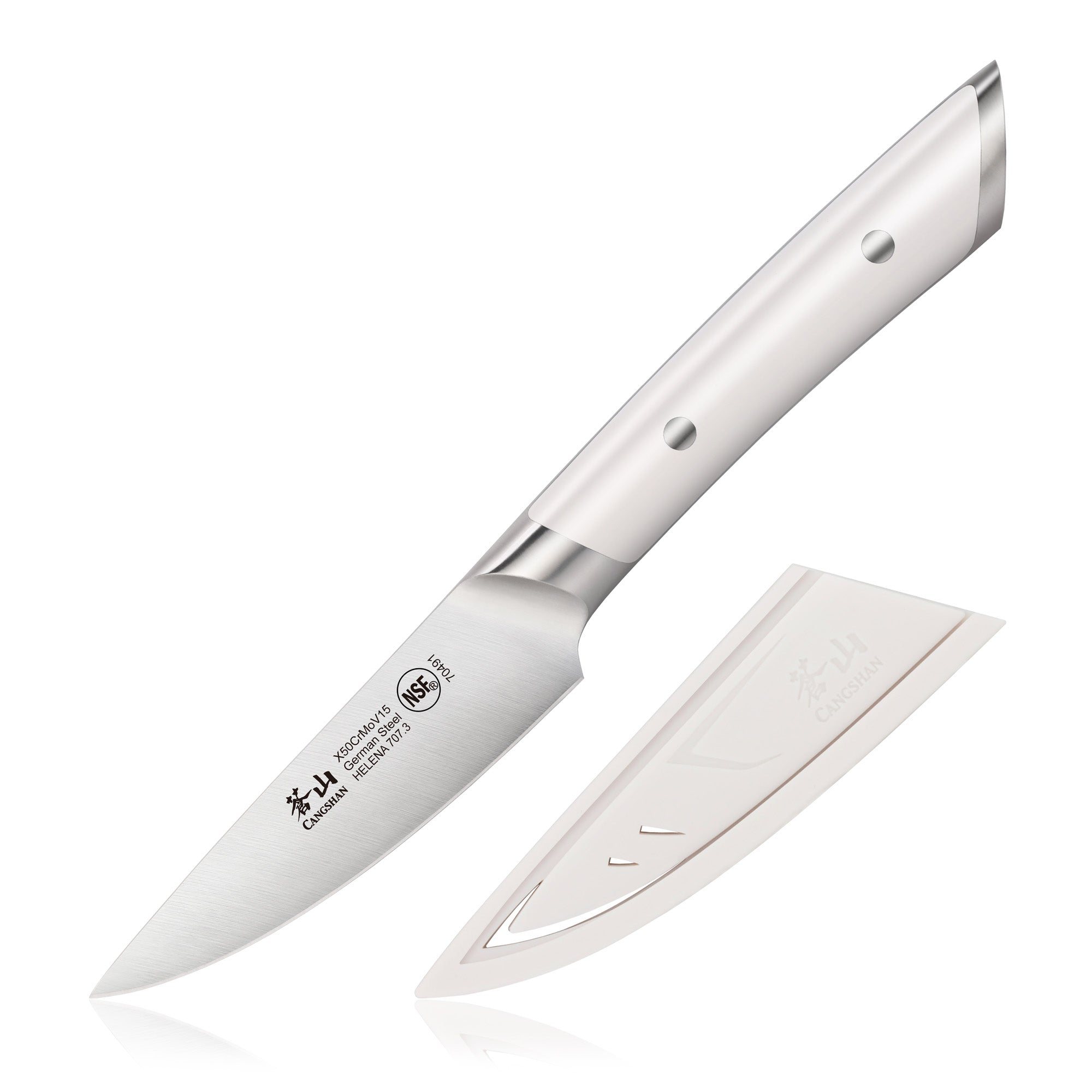Cangshan 503657 HELENA Series 3.5-Inch Paring Knife - Black