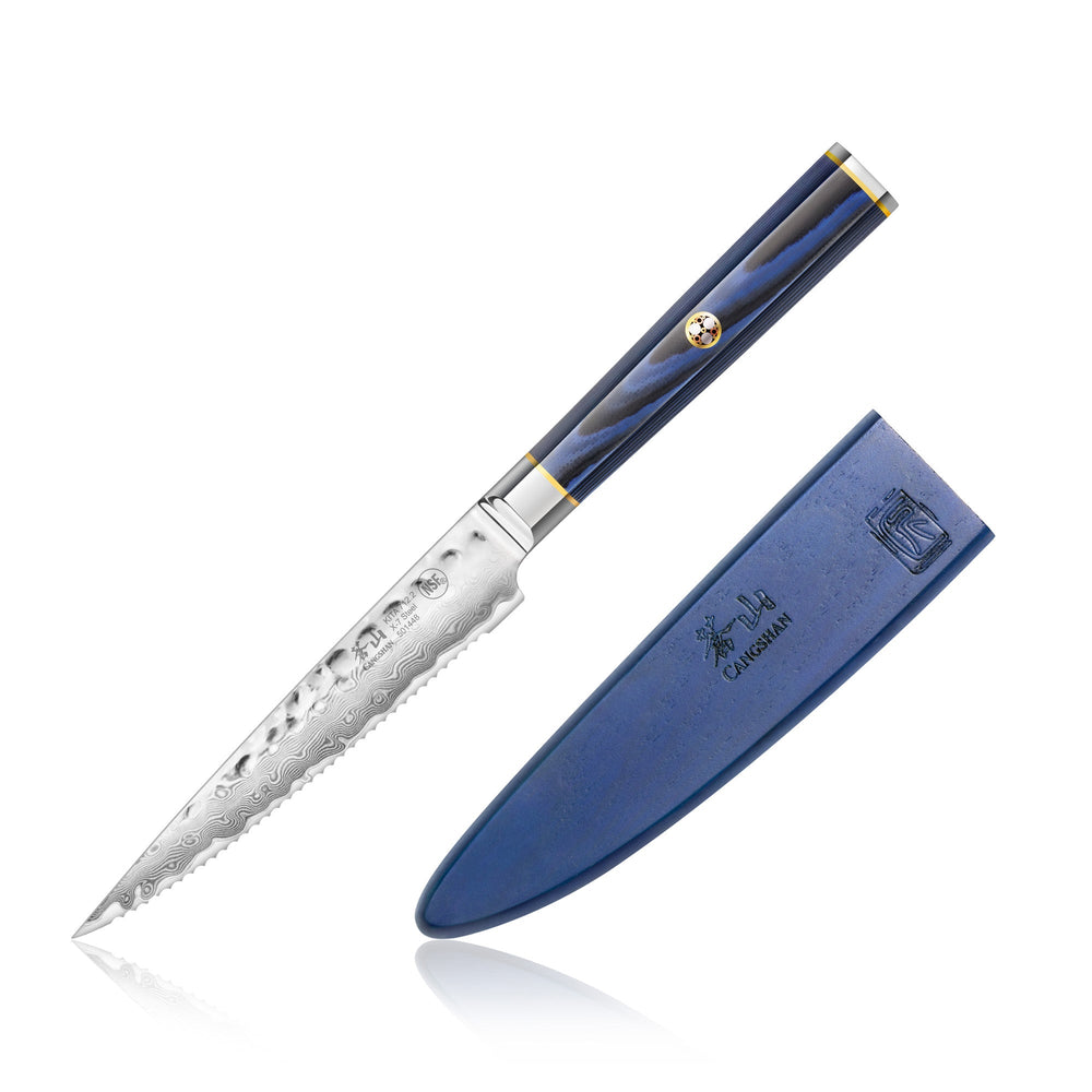 Cangshan 501448 KITA Series 5-Inch Serrated Utility Knife