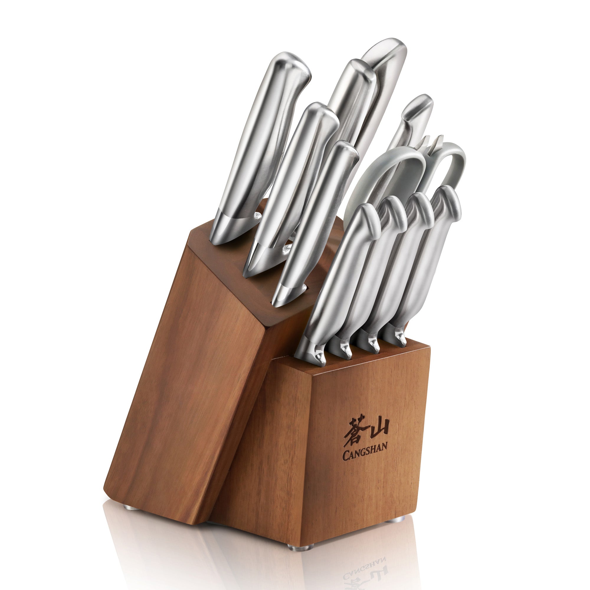 Cangshan 1027150 SANFORD Series 12-Piece Knife Block Set