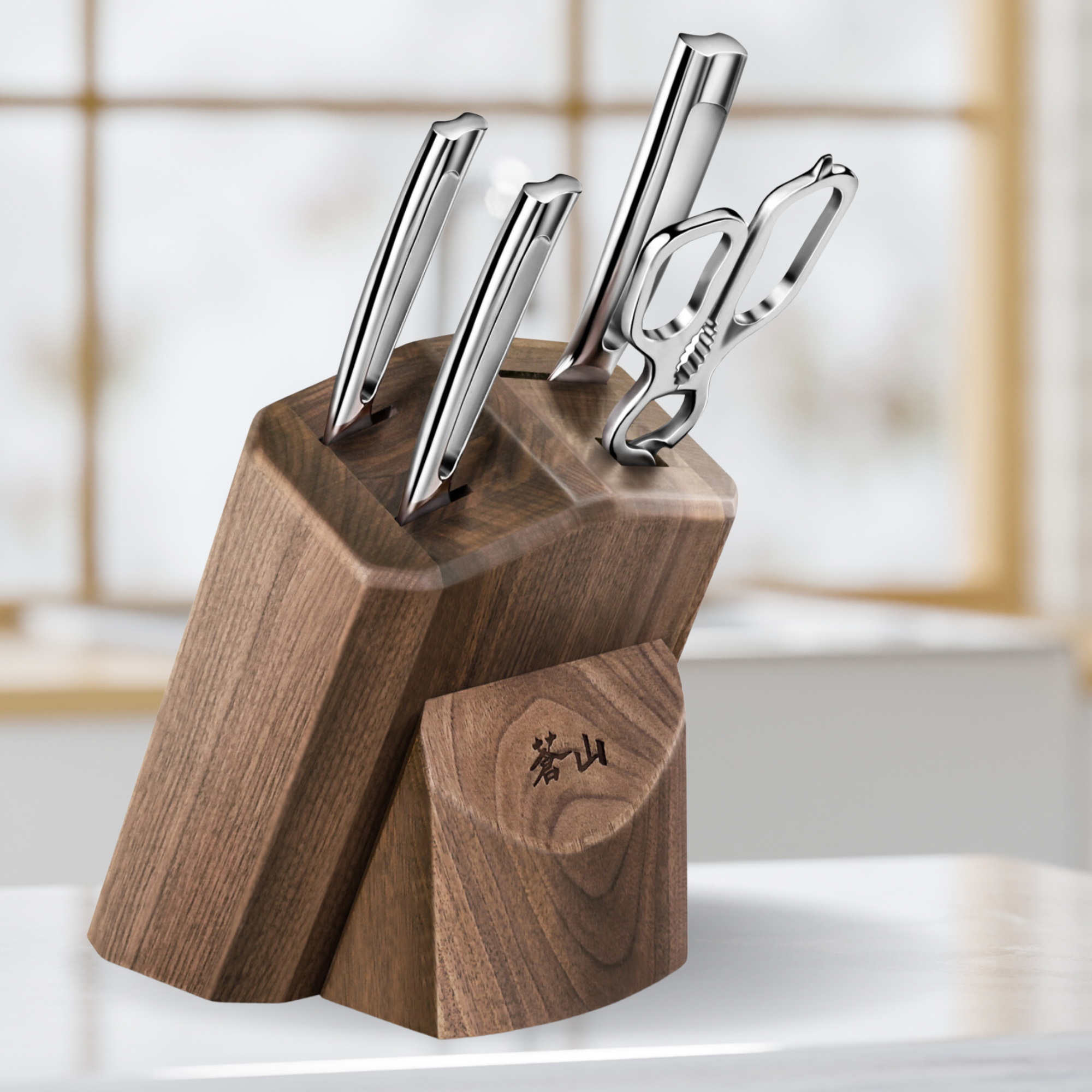 Cangshan 1022605 N1 Series 5-Piece Starter Knife Block Set
