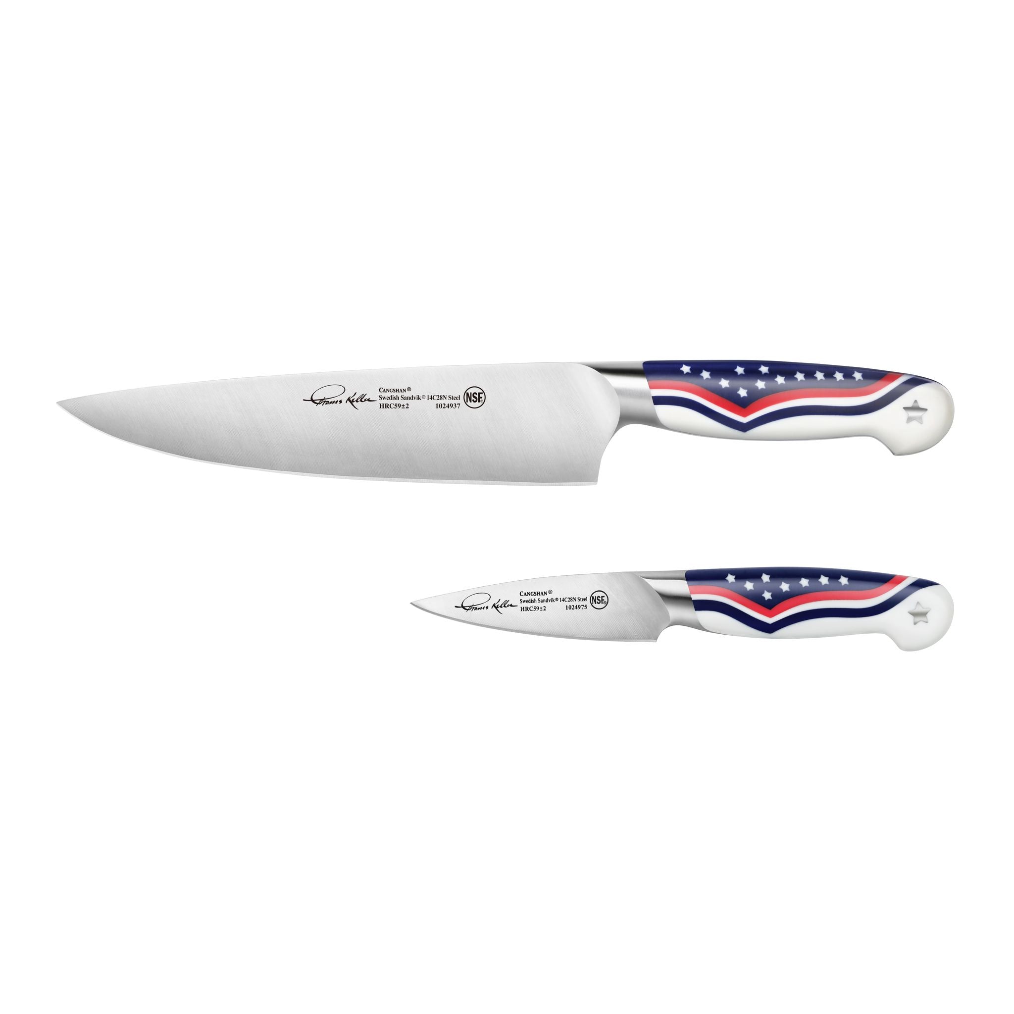 Cangshan 1026115 United Series 2-Piece Starter Knife Set