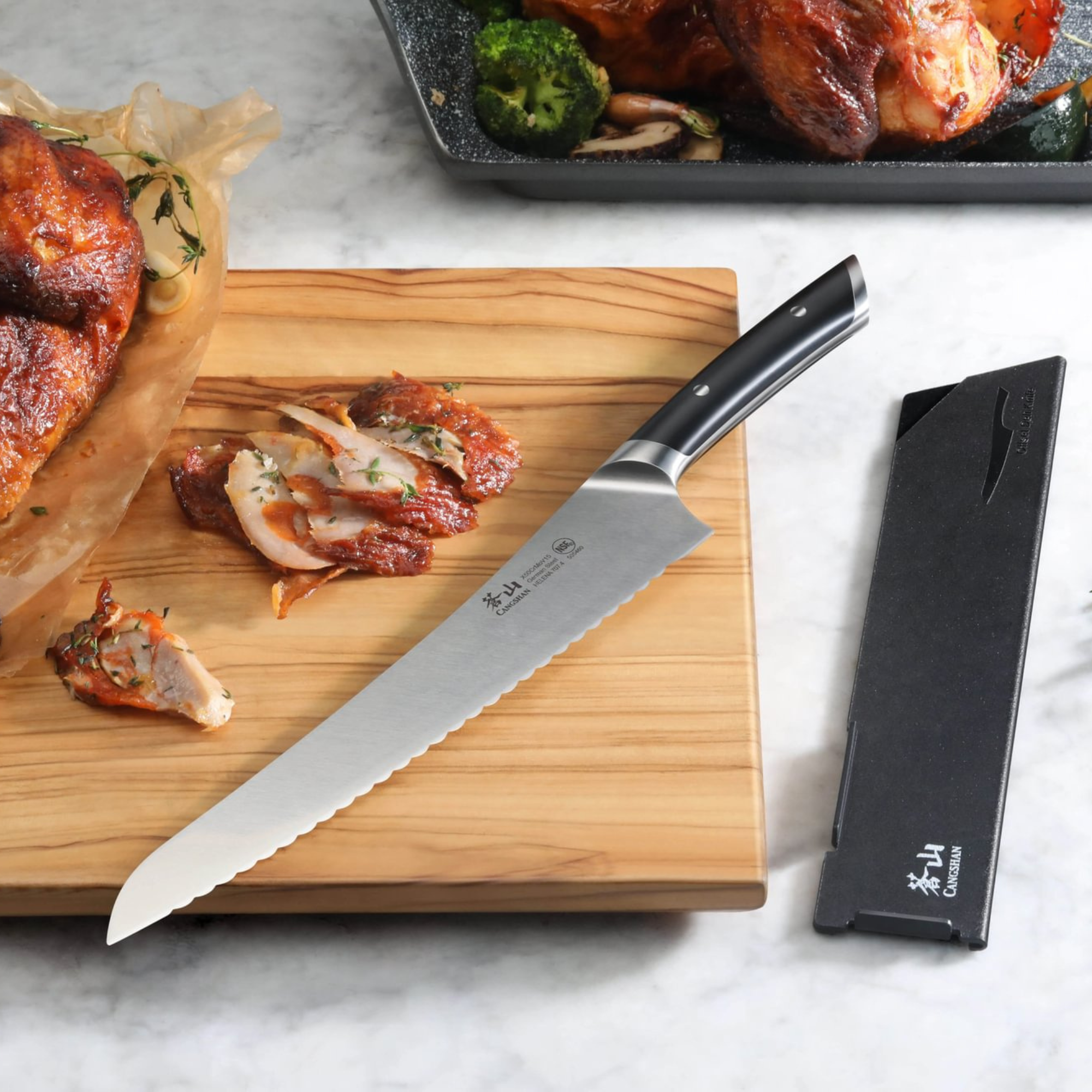 Cangshan 505460 HELENA Series 9-Inch Deli Knife