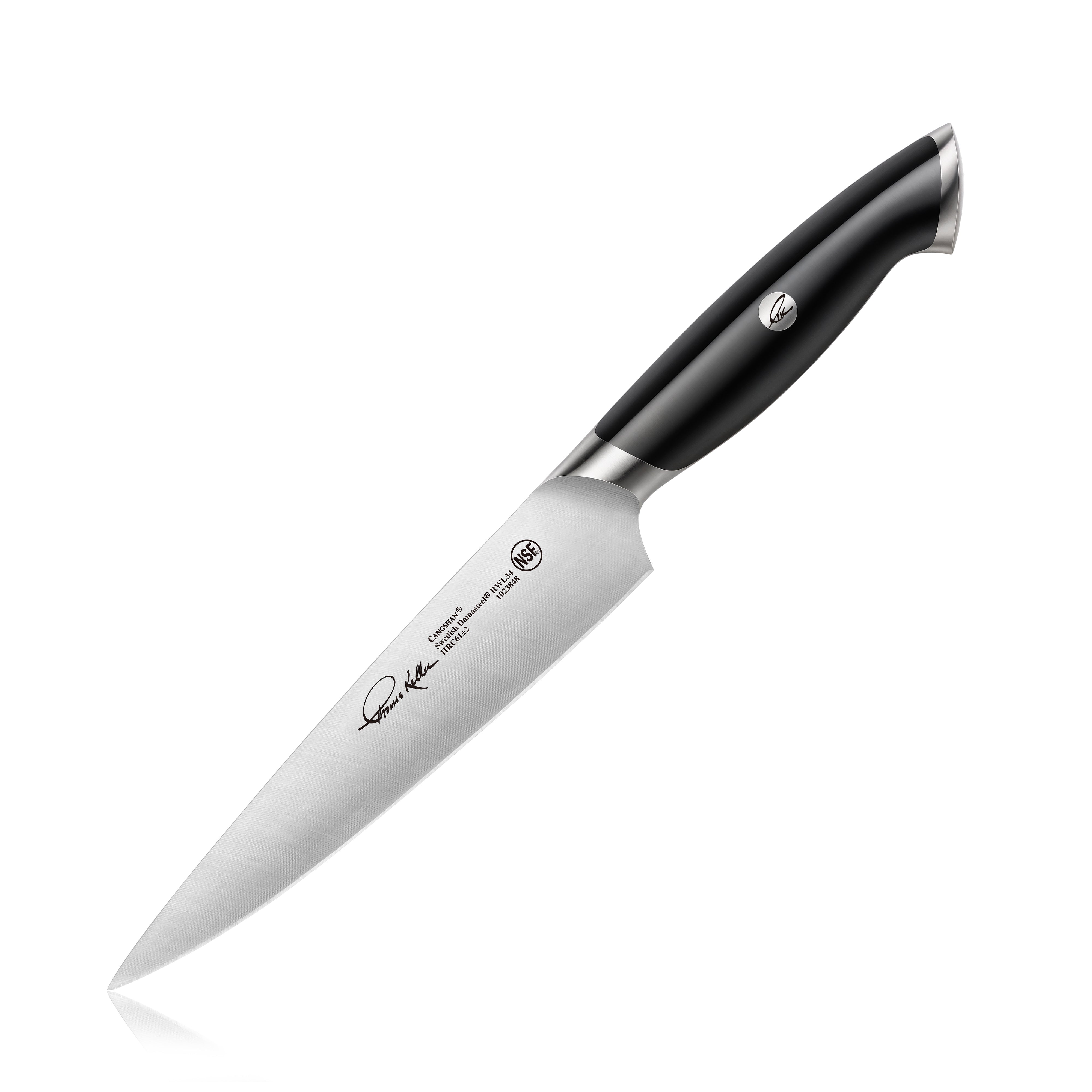 Cangshan 1025477 TKSC 7-Inch Utility Knife - White