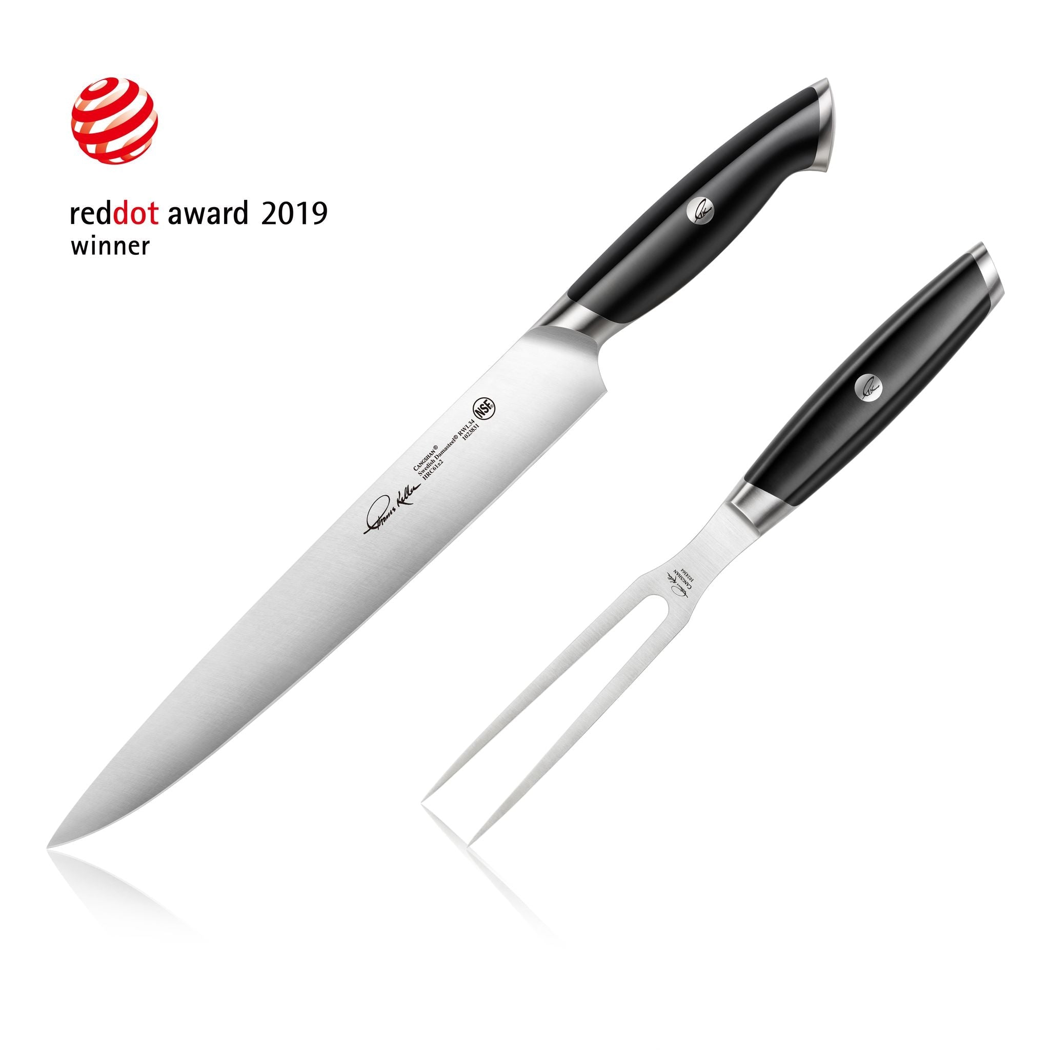Cangshan 1024692 TKSC 2-Piece Carving Set