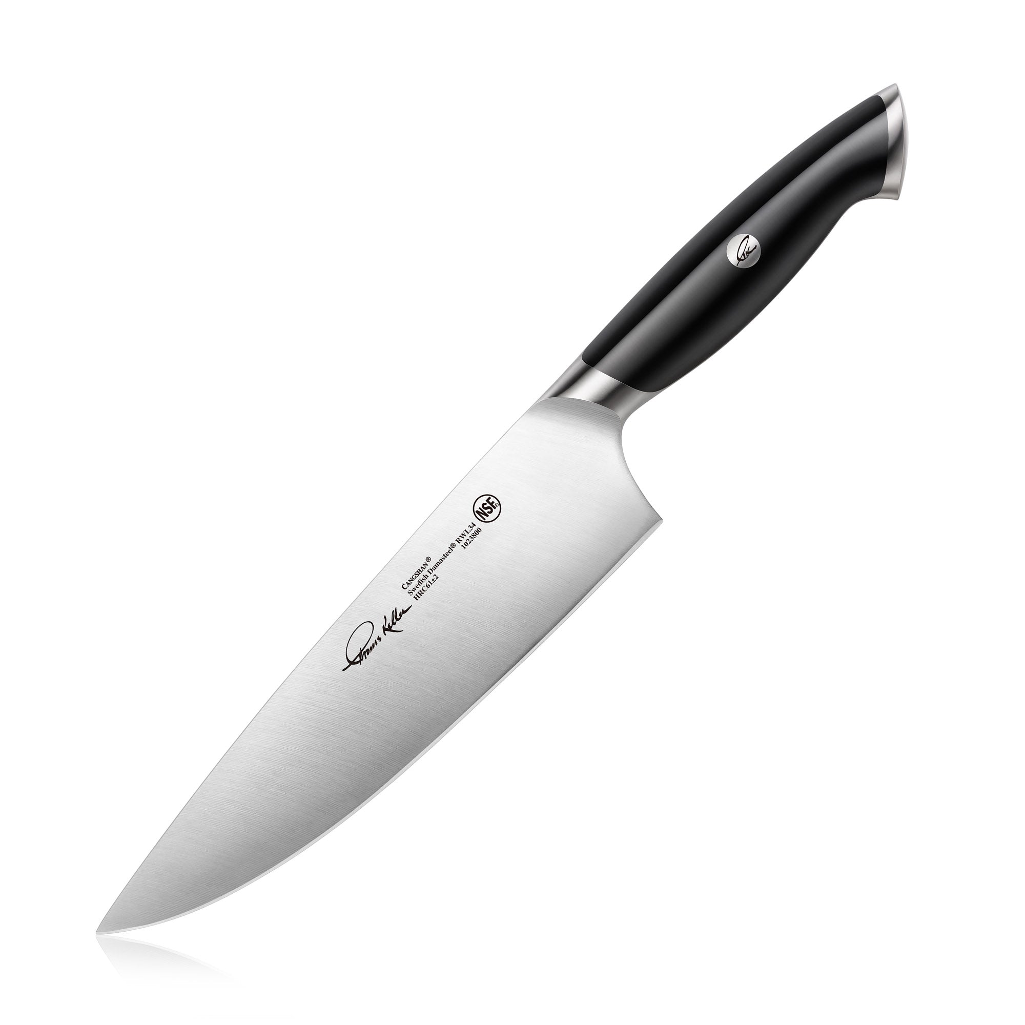 Cangshan 1023800 TKSC 8-Inch Chef Knife - Black