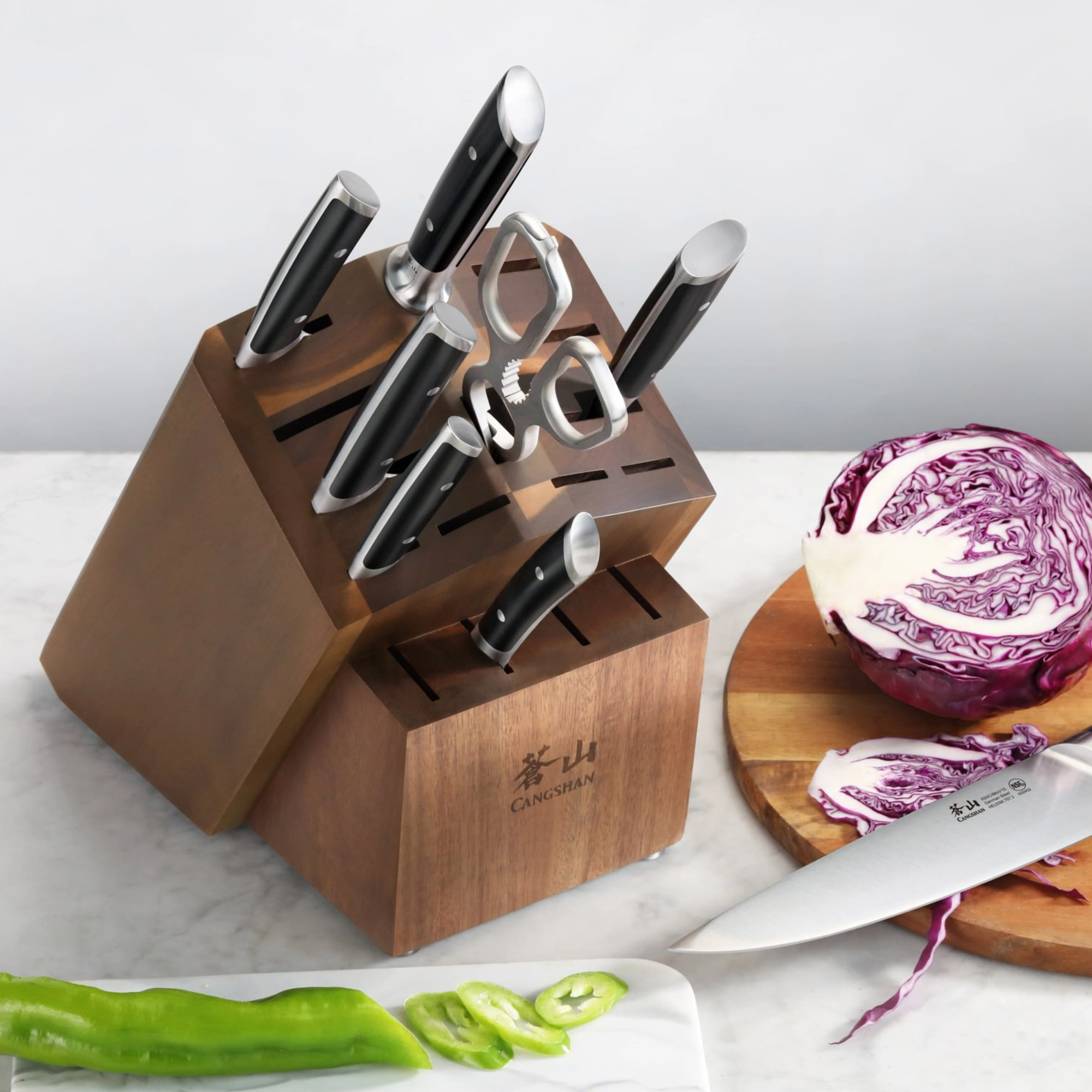 Cangshan 505576 Empty Knife Block