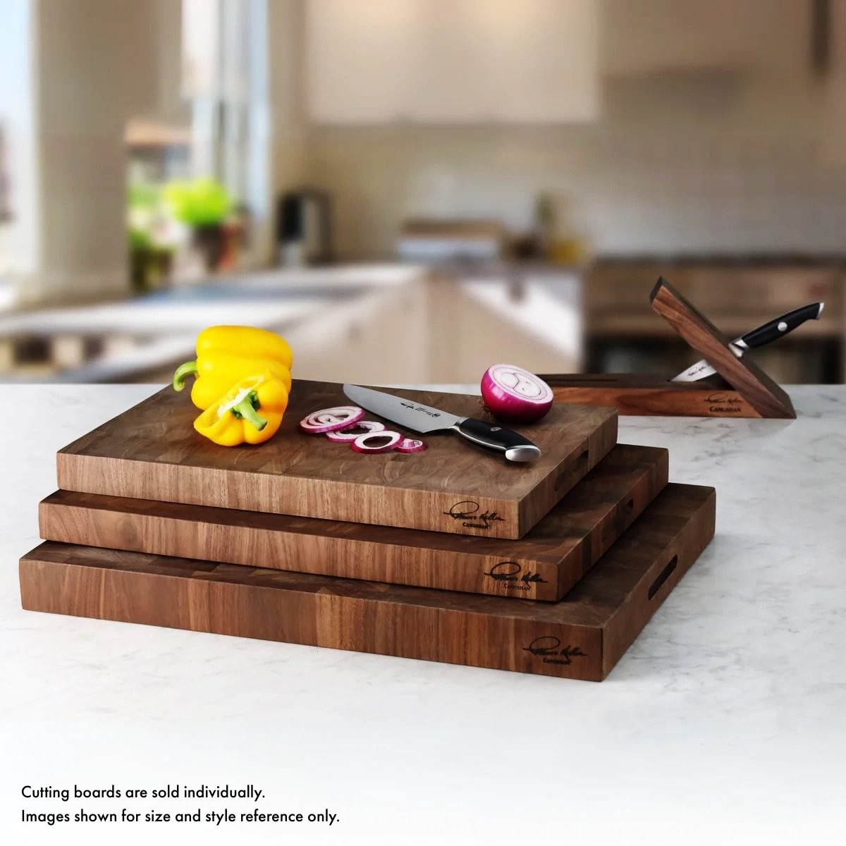 Cangshan 1024104 TKSC Walnut End-Grain Cutting Board