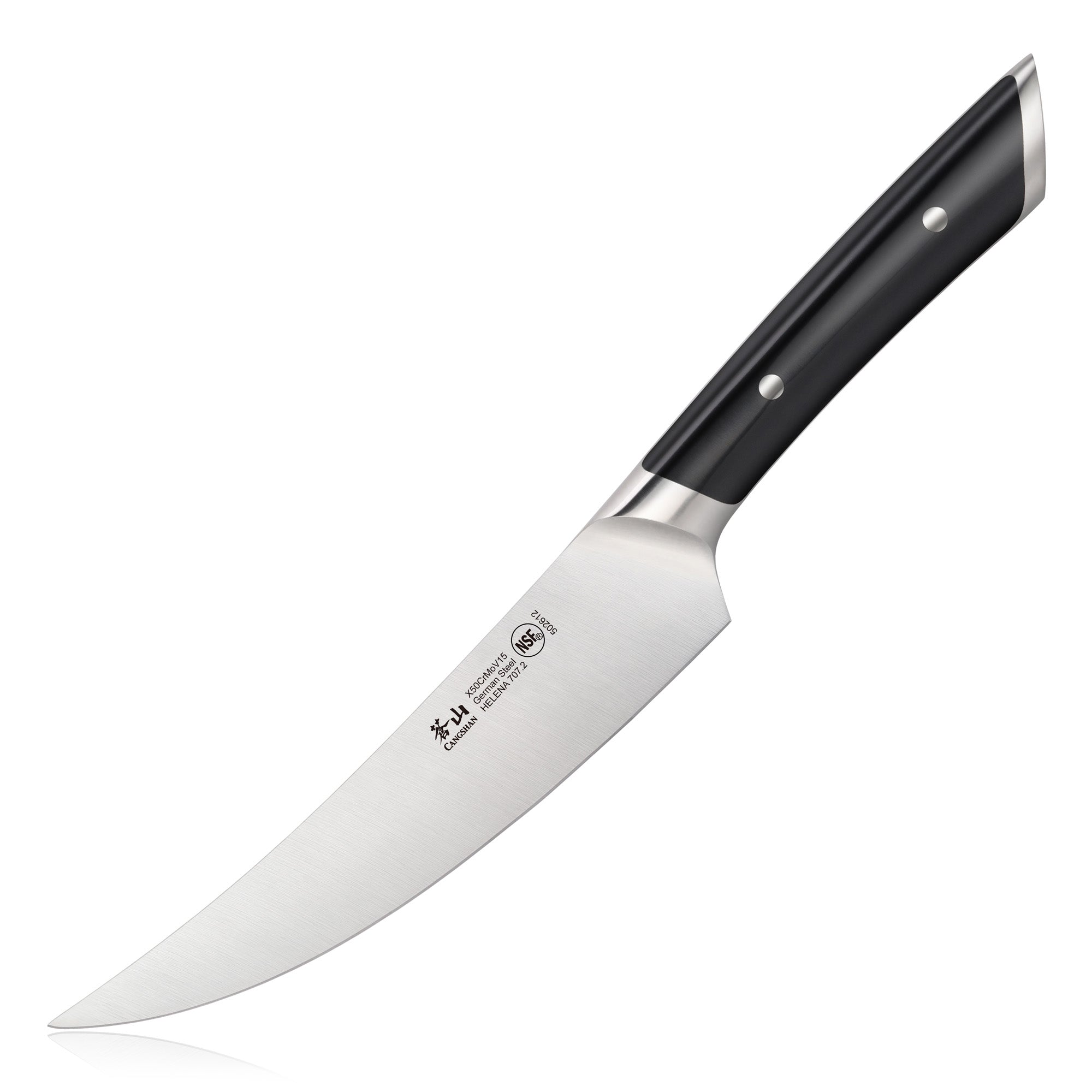 Cangshan 502612 HELENA Series 6-Inch Boning Knife - Black