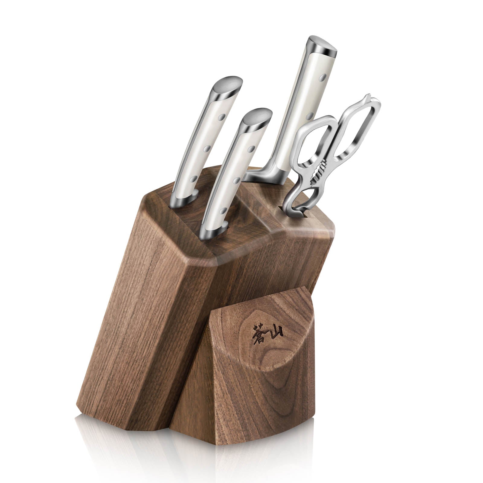 Cangshan 1022568 S1 Series 5-Piece Starter Knife Block Set