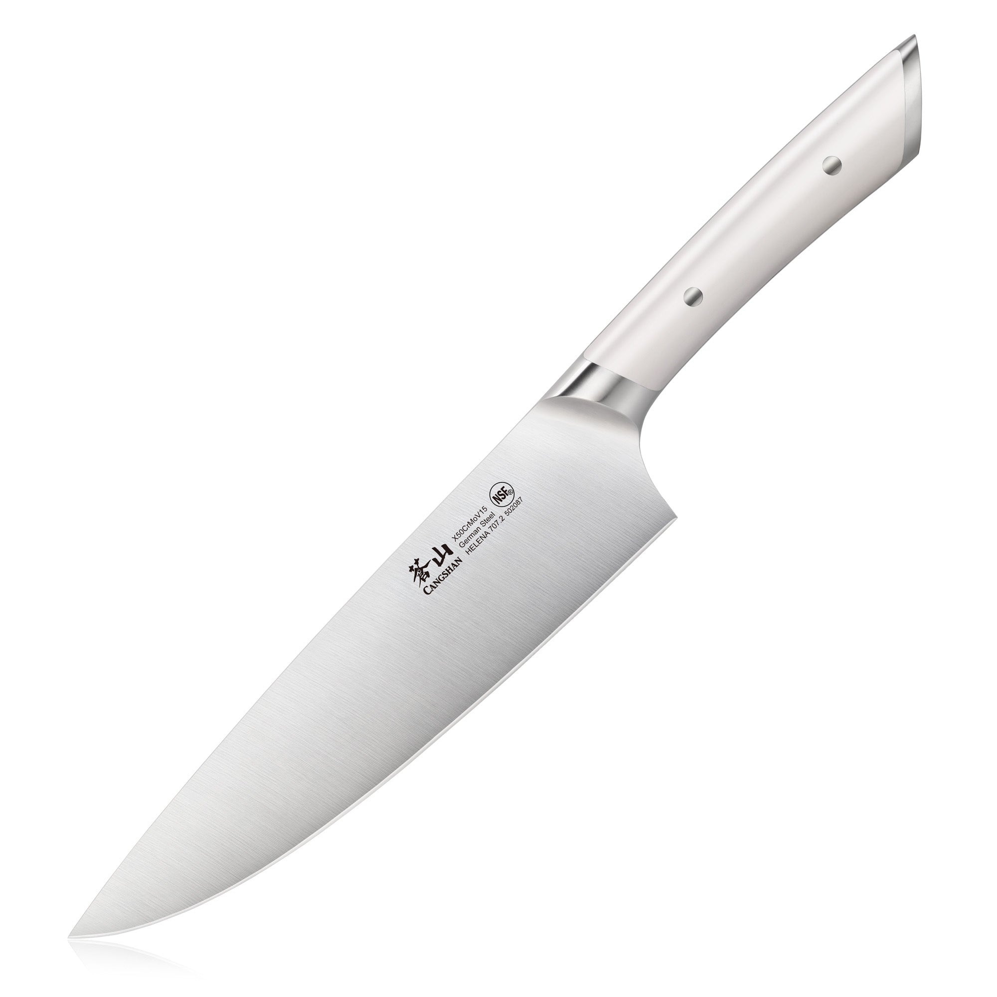 Cangshan 502452 HELENA Series 8-Inch Chef's Knife - 8-Inch / Black