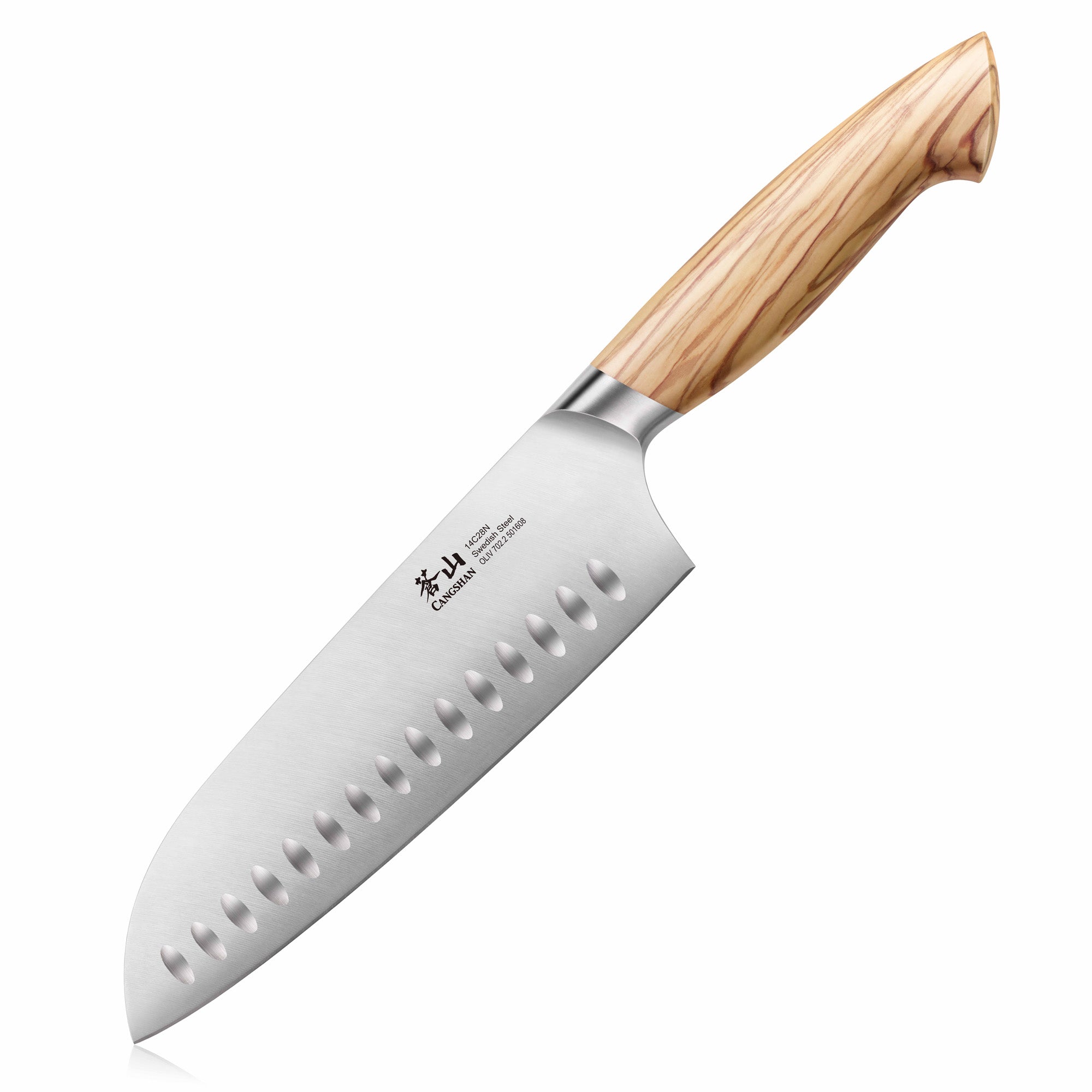 Cangshan 501608 OLIV Series 7-Inch Santoku Knife