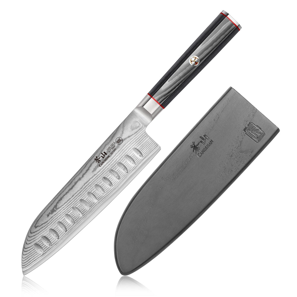 Cangshan 501240 YARI Series 7-Inch Santoku Knife