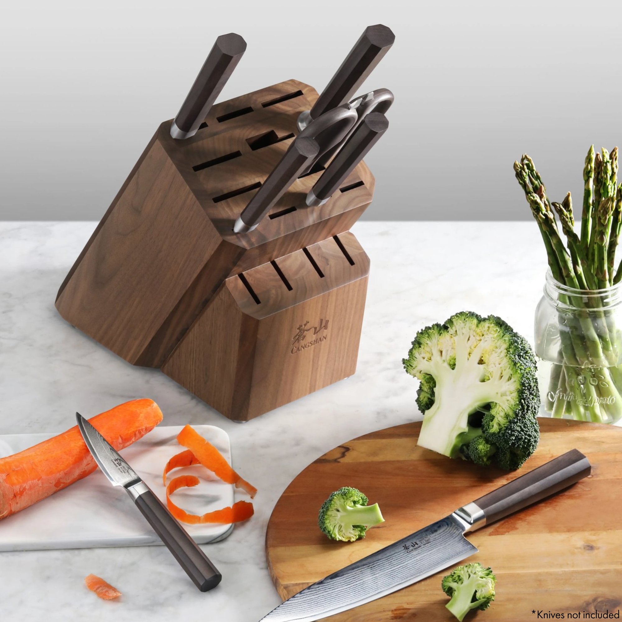 Cangshan 505552 Empty Knife Block