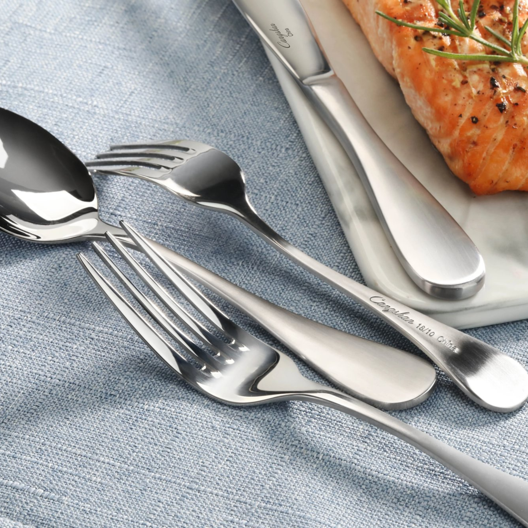 Cangshan 504890 RAIN Series Bouillon Spoon