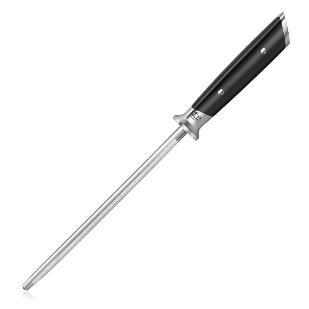 Cangshan 502490 HELENA Series 8-Inch Honing Steel - Black