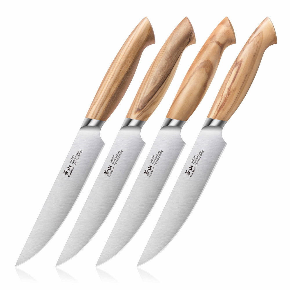 Cangshan 501653 OLIV Series 4-Piece Steak Knife Set