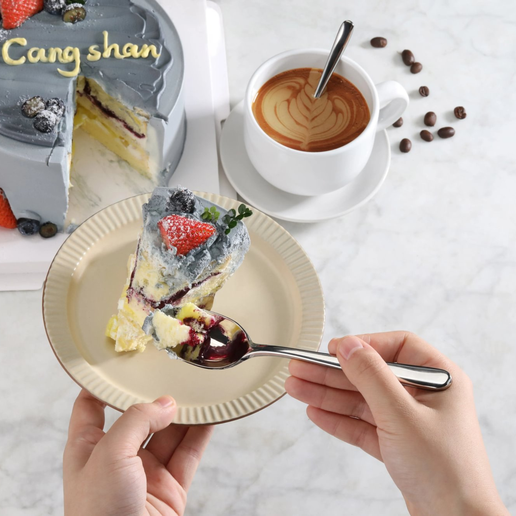Cangshan 505040 RAIN II Series Teaspoon