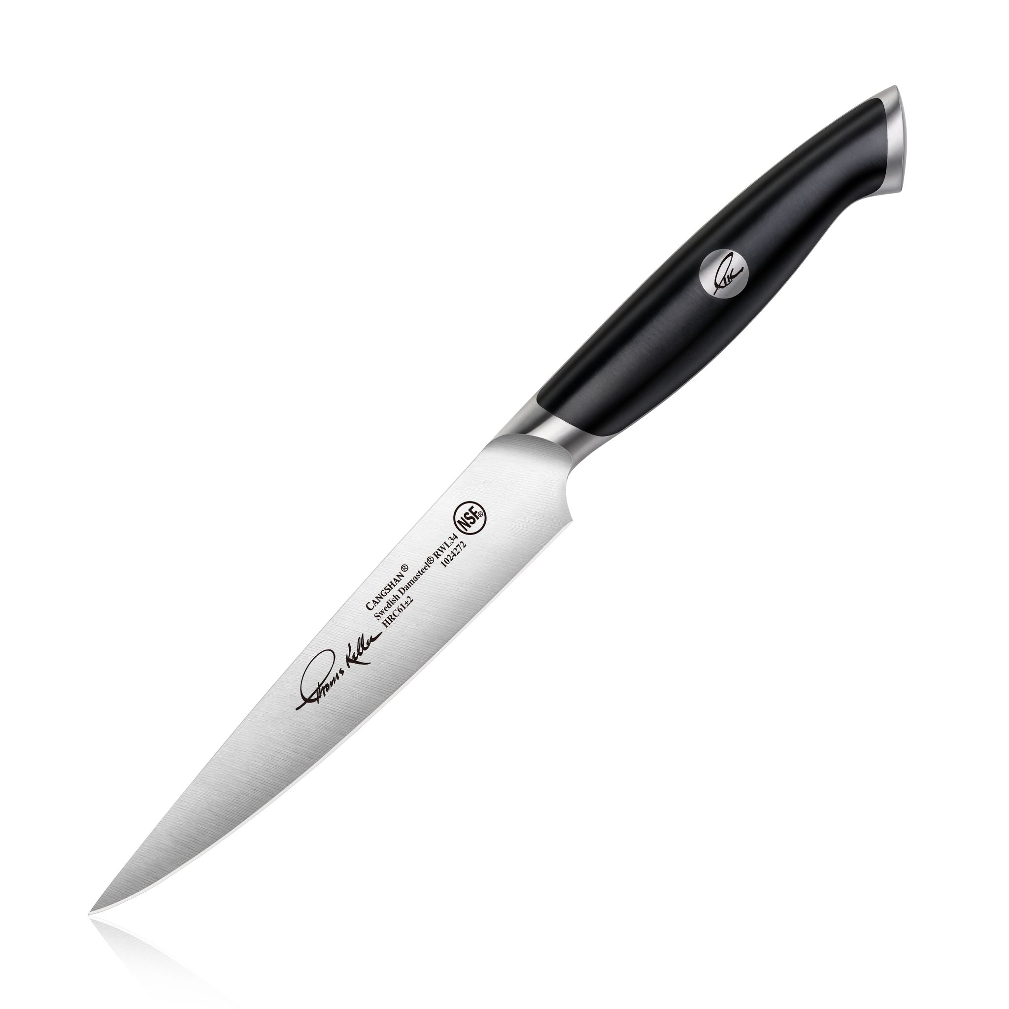 Cangshan 1024272 TKSC 5-Inch Fine-Edge Utility Knife