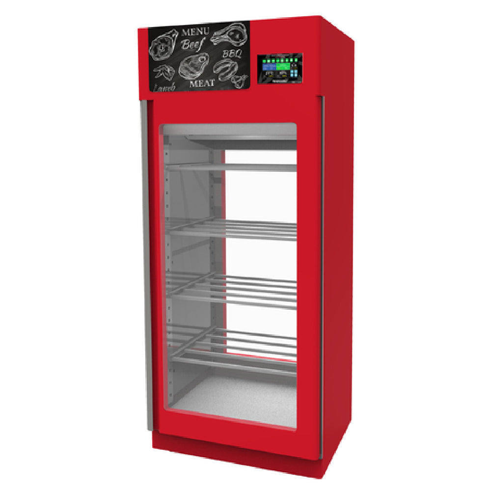 Omcan 46183 35 Inch Meat Curing Cabinet Electric Free-standing Stainless Steel