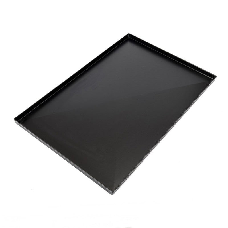 Linea Dori 3000 srl 8503 Rectangular blue metal baking tray with diamond cross
