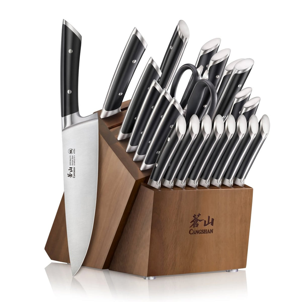 Cangshan 504203 OLYMPUS Series 23-Piece Knife Block Set