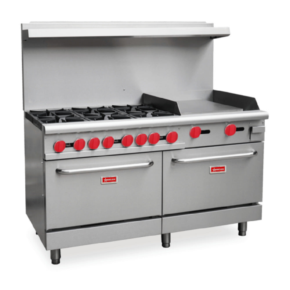 Omcan 46128 (CE-CN-0006-GL) Commercial Range LP Gas 60