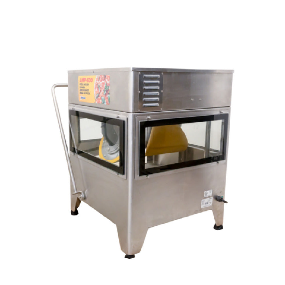 Omcan 46322 29 Inch Electric Pizza Dough Press Stretch Dough Up To 20 Inch