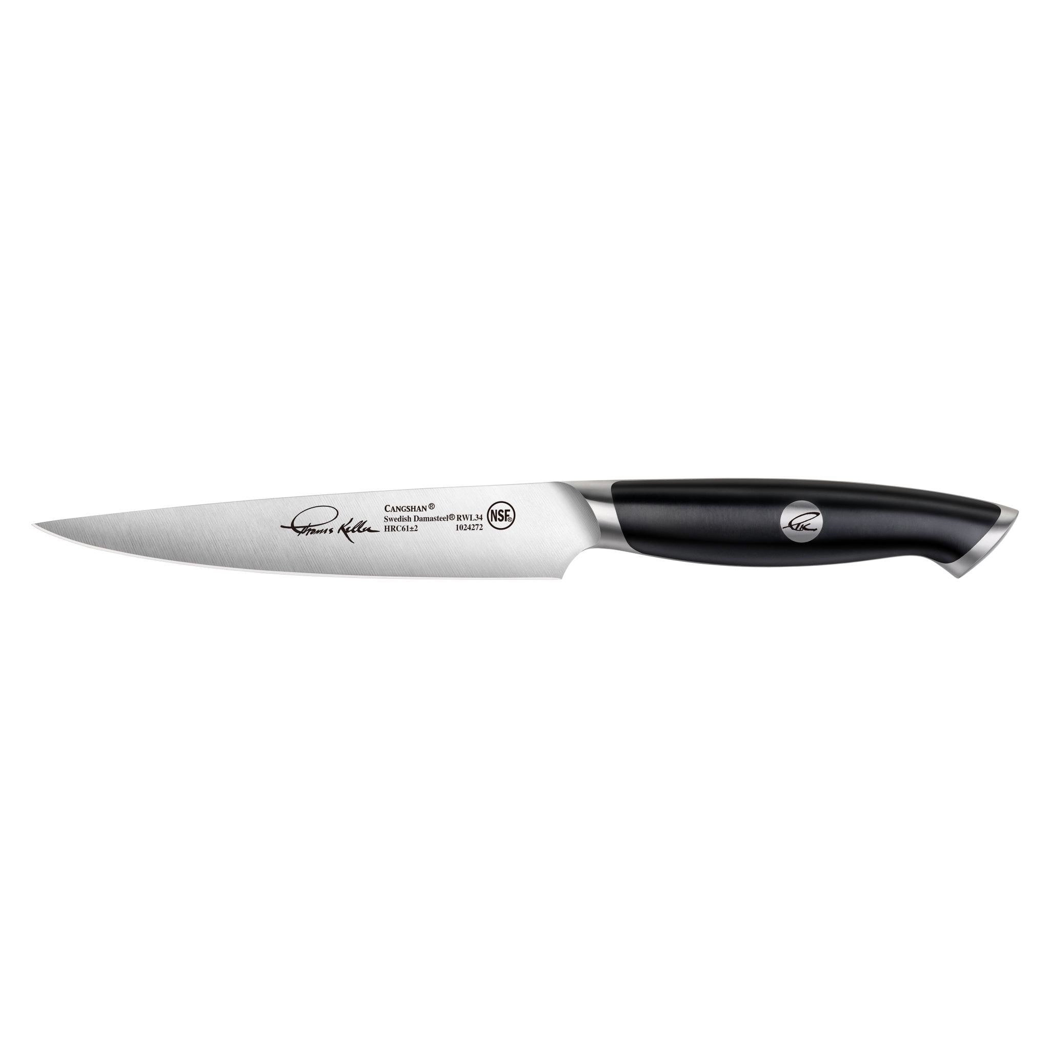Cangshan 1024272 TKSC 5-Inch Fine-Edge Utility Knife