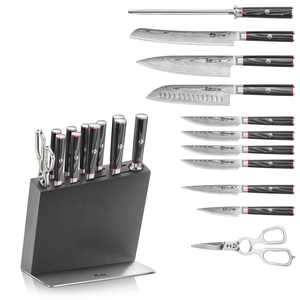 Cangshan 501370 YARI Series 12-Piece Knife Block Set