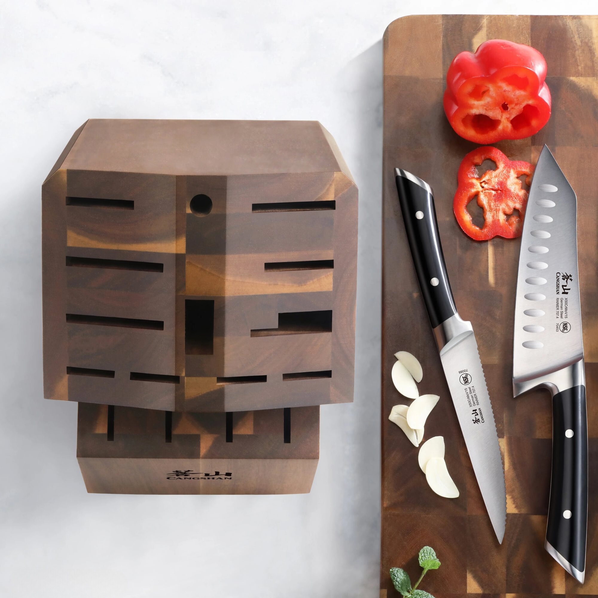 Cangshan 505576 Empty Knife Block