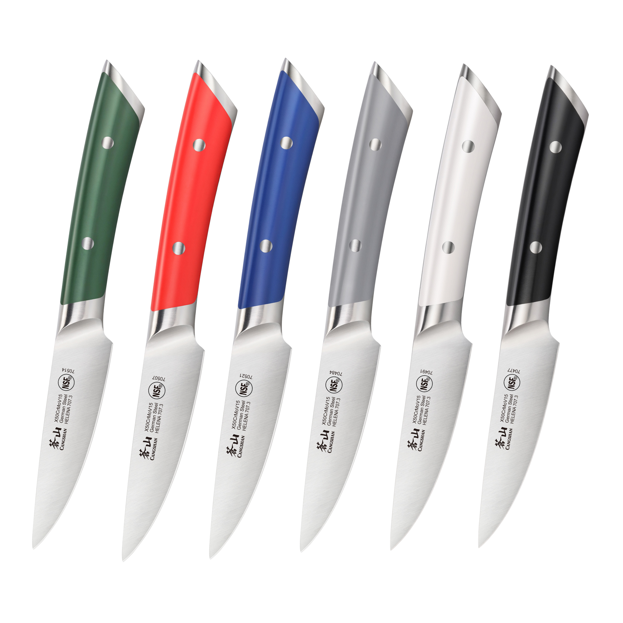Cangshan 503671 HELENA Series 3.5-Inch Paring Knife - White
