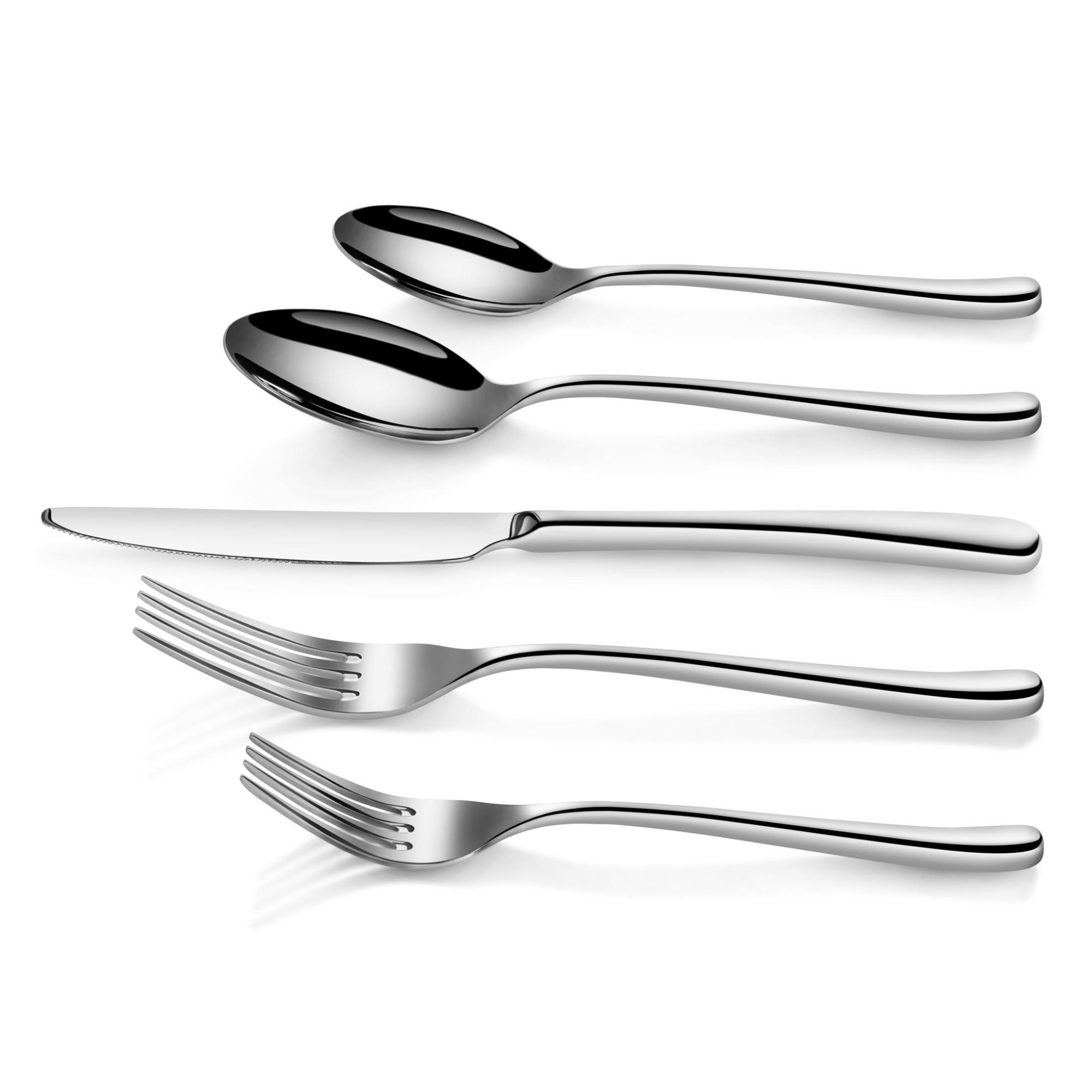 Cangshan 1027037 RAIN II Series 103-Piece Forged Flatware Set
