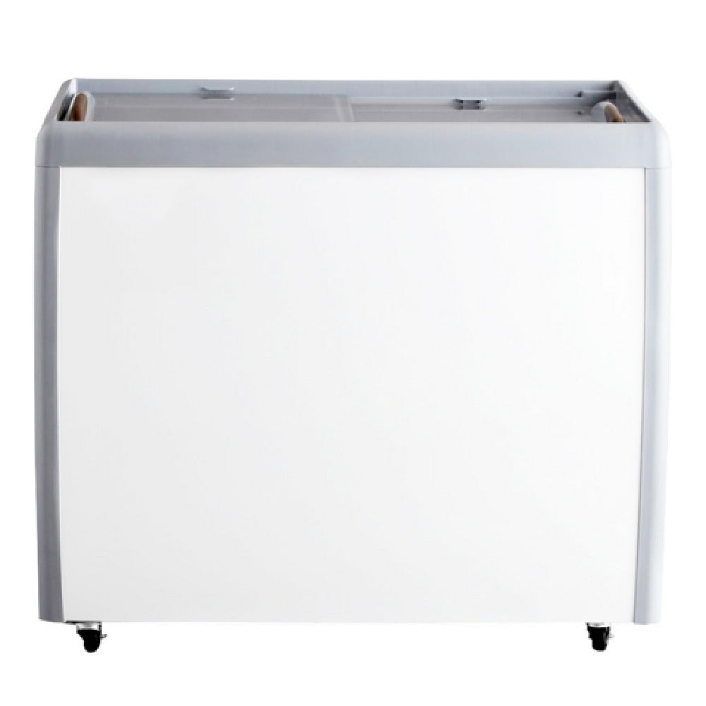 Omcan 46493 39 Inch Ice Cream Display Chest Freezer 9.5 Cu. Ft. Capacity
