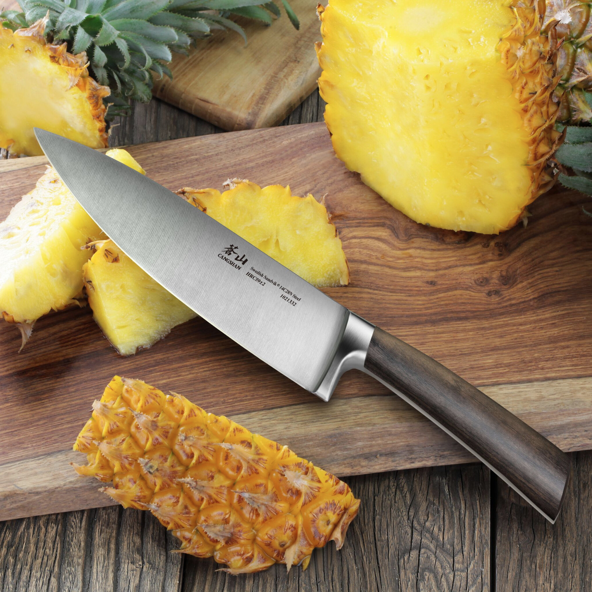 Cangshan 1021356 TA Series 3-Piece TAI Knife Block Set