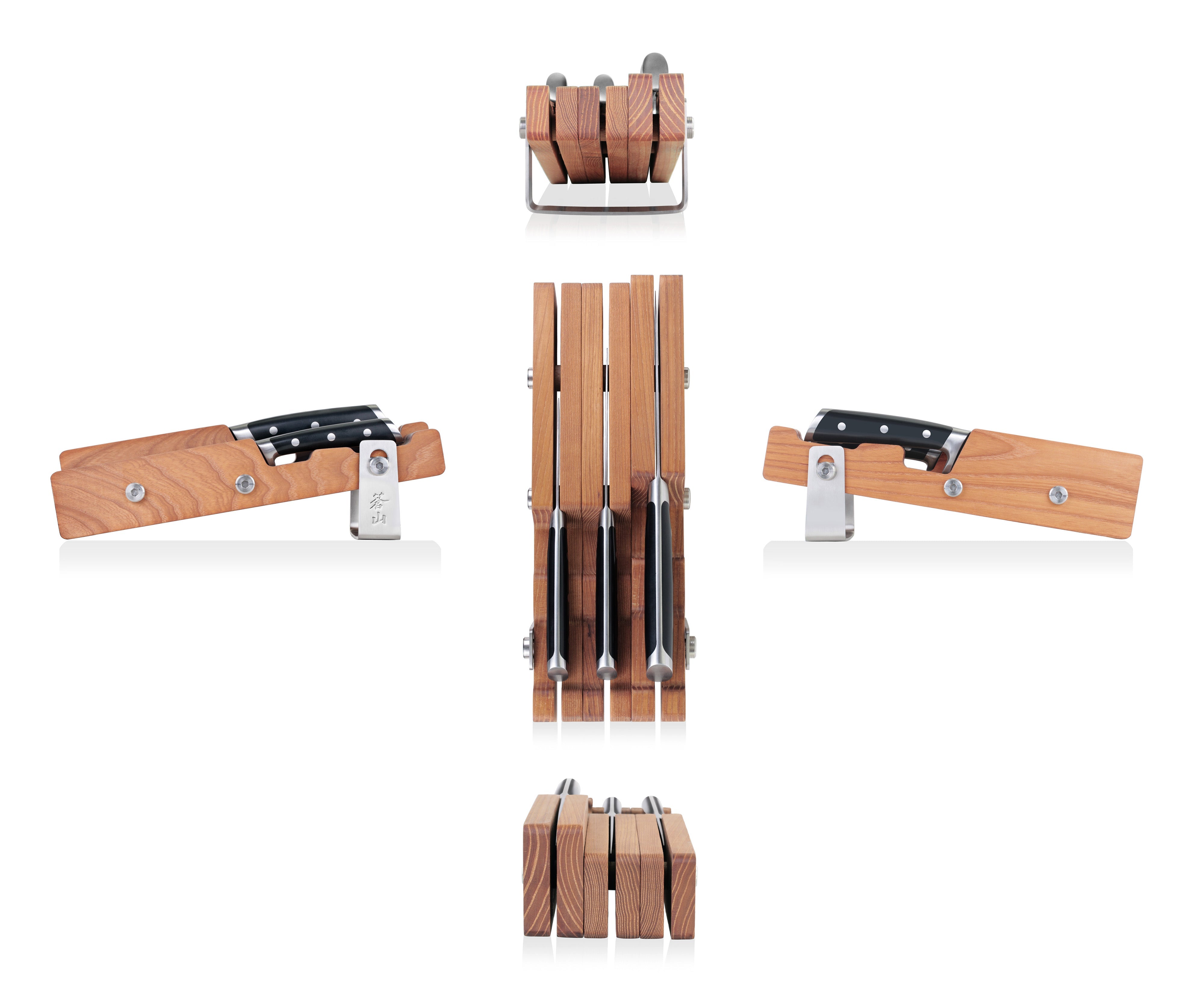 Cangshan 61864 S Series 4-Piece Starter Knife Block Set