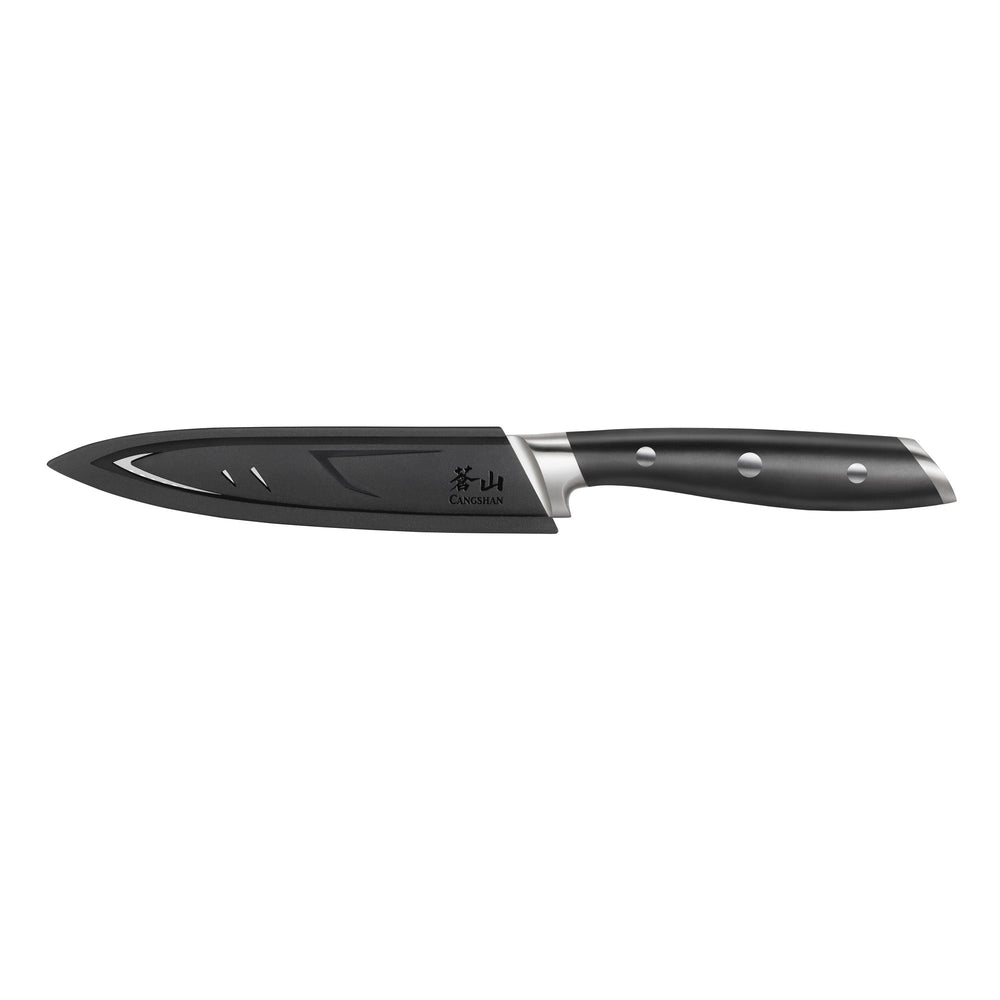 Cangshan 502759 ALPS Series 5-Inch Serrated Utility Knife