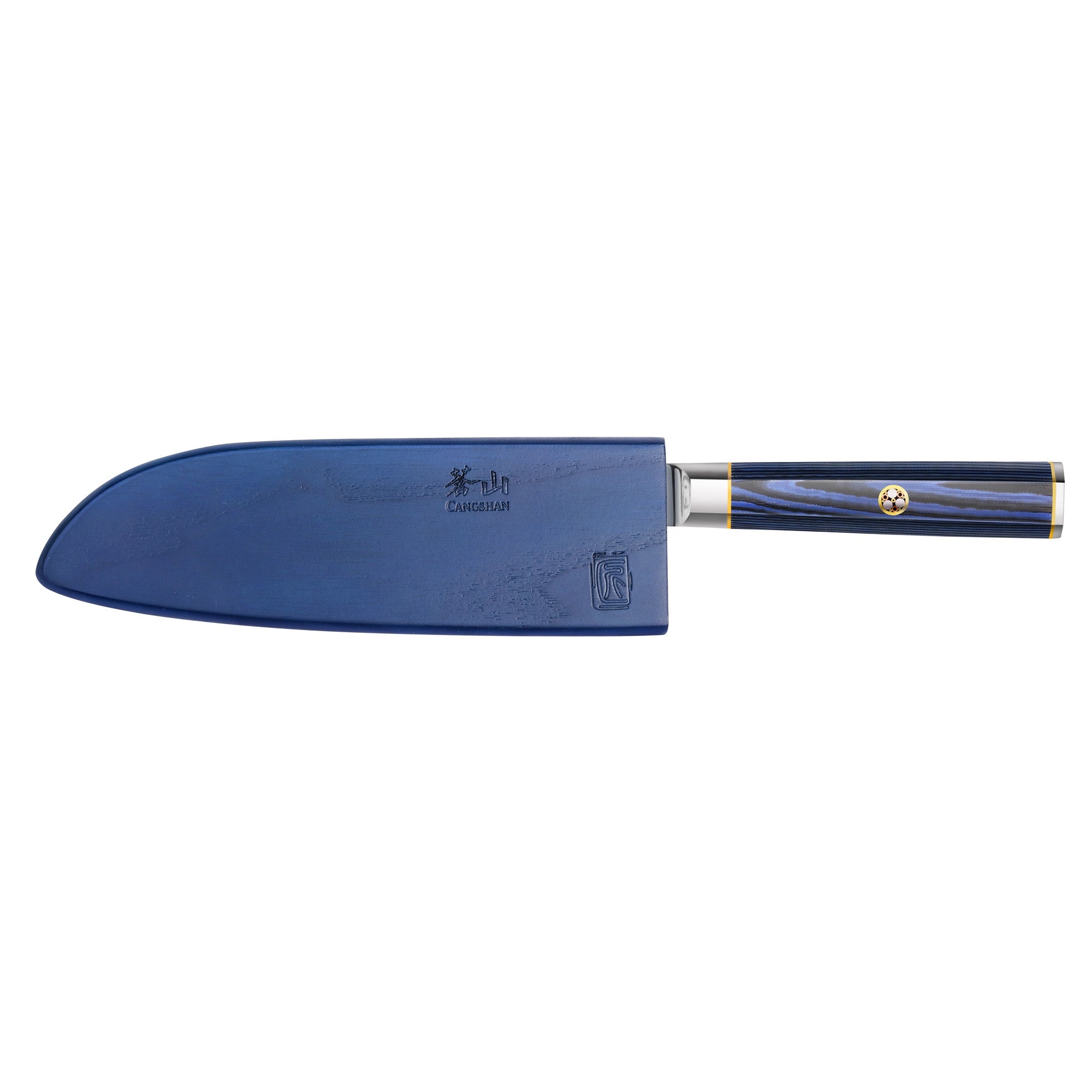 Cangshan 503886 KITA Series Santoku Knife with Sheath - 5-Inch