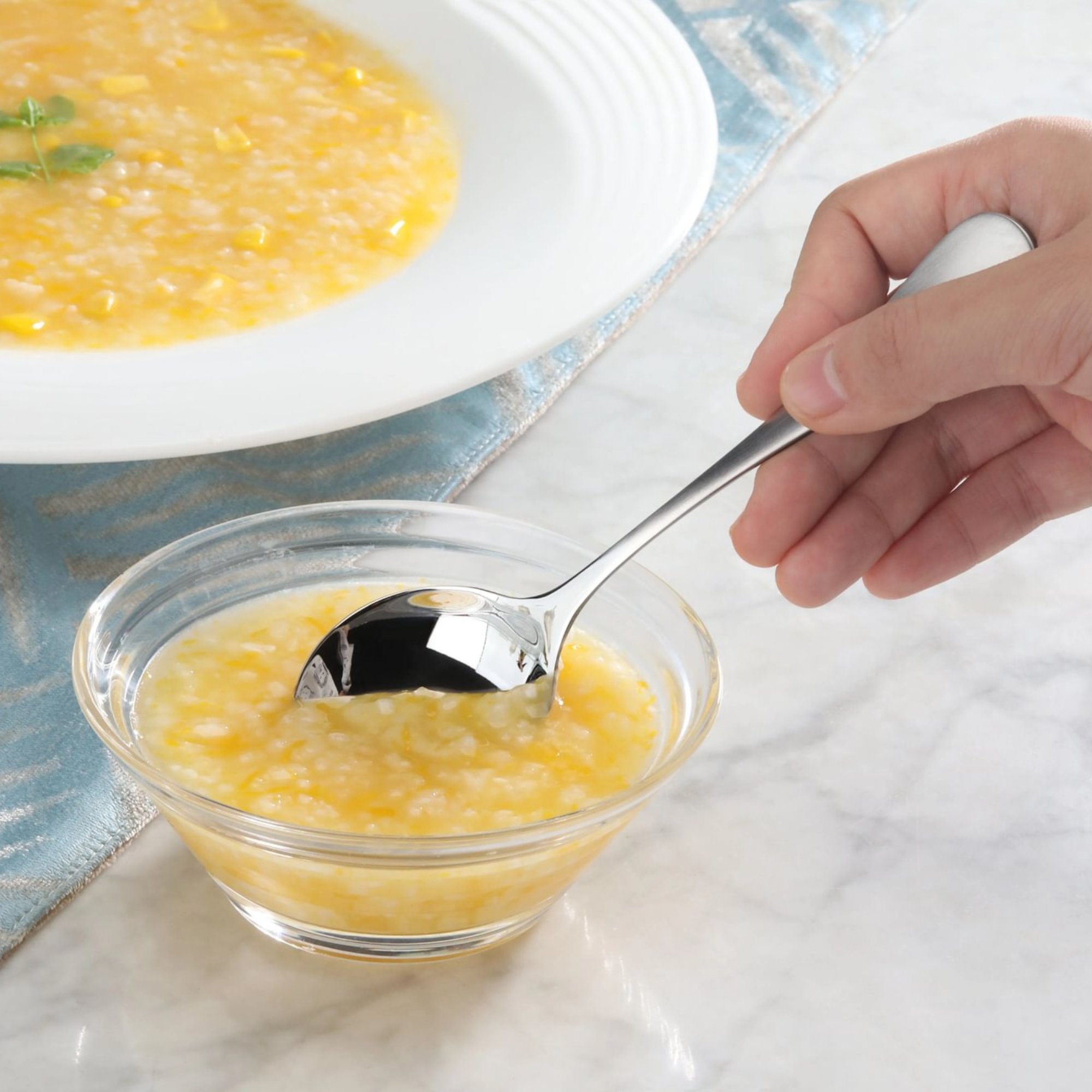 Cangshan 504890 RAIN Series Bouillon Spoon