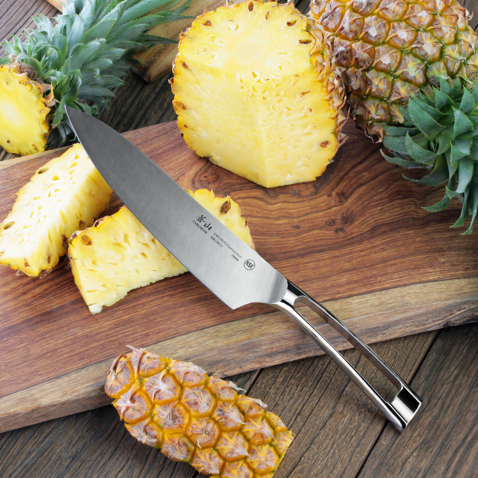 Cangshan 1022605 N1 Series 5-Piece Starter Knife Block Set