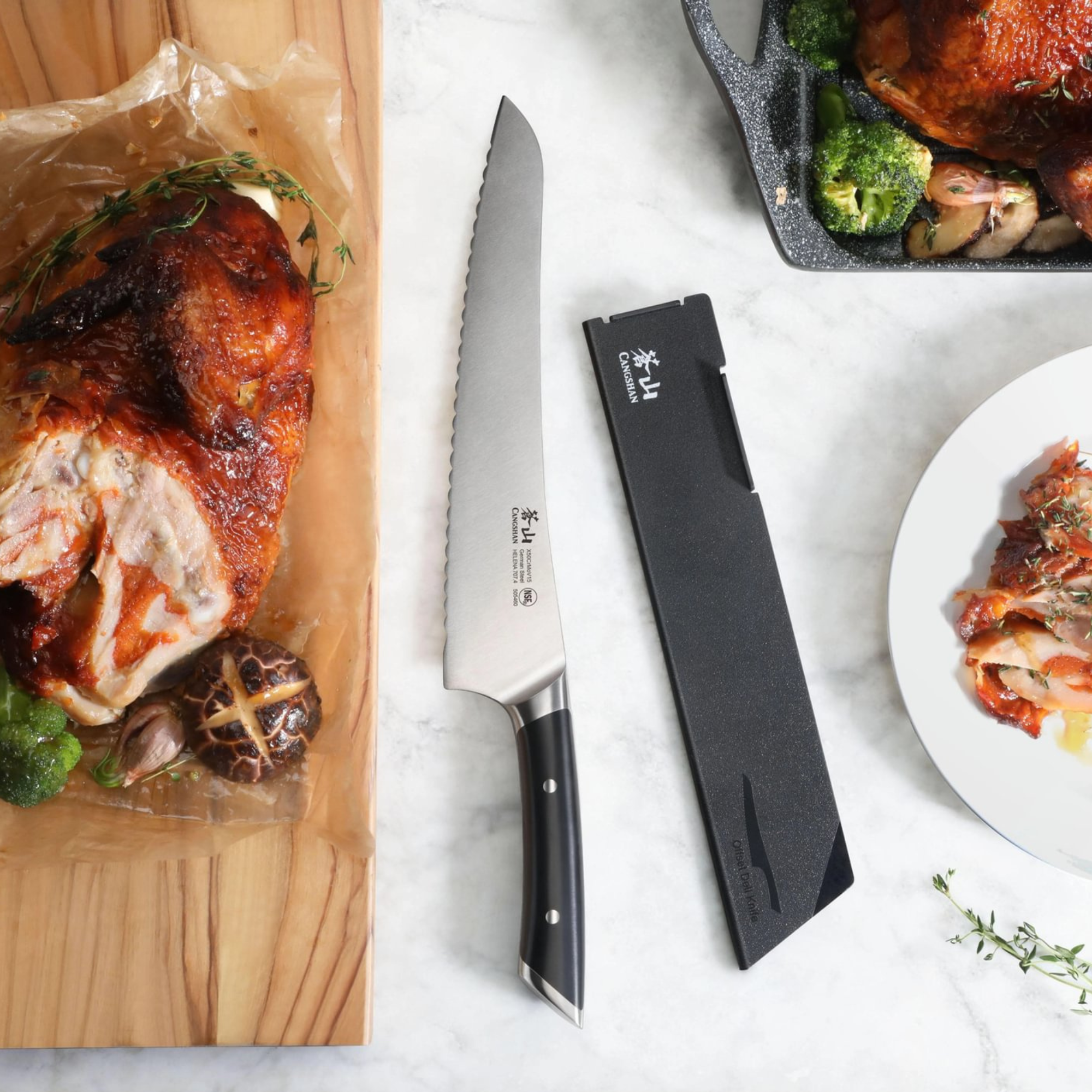 Cangshan 505460 HELENA Series 9-Inch Deli Knife