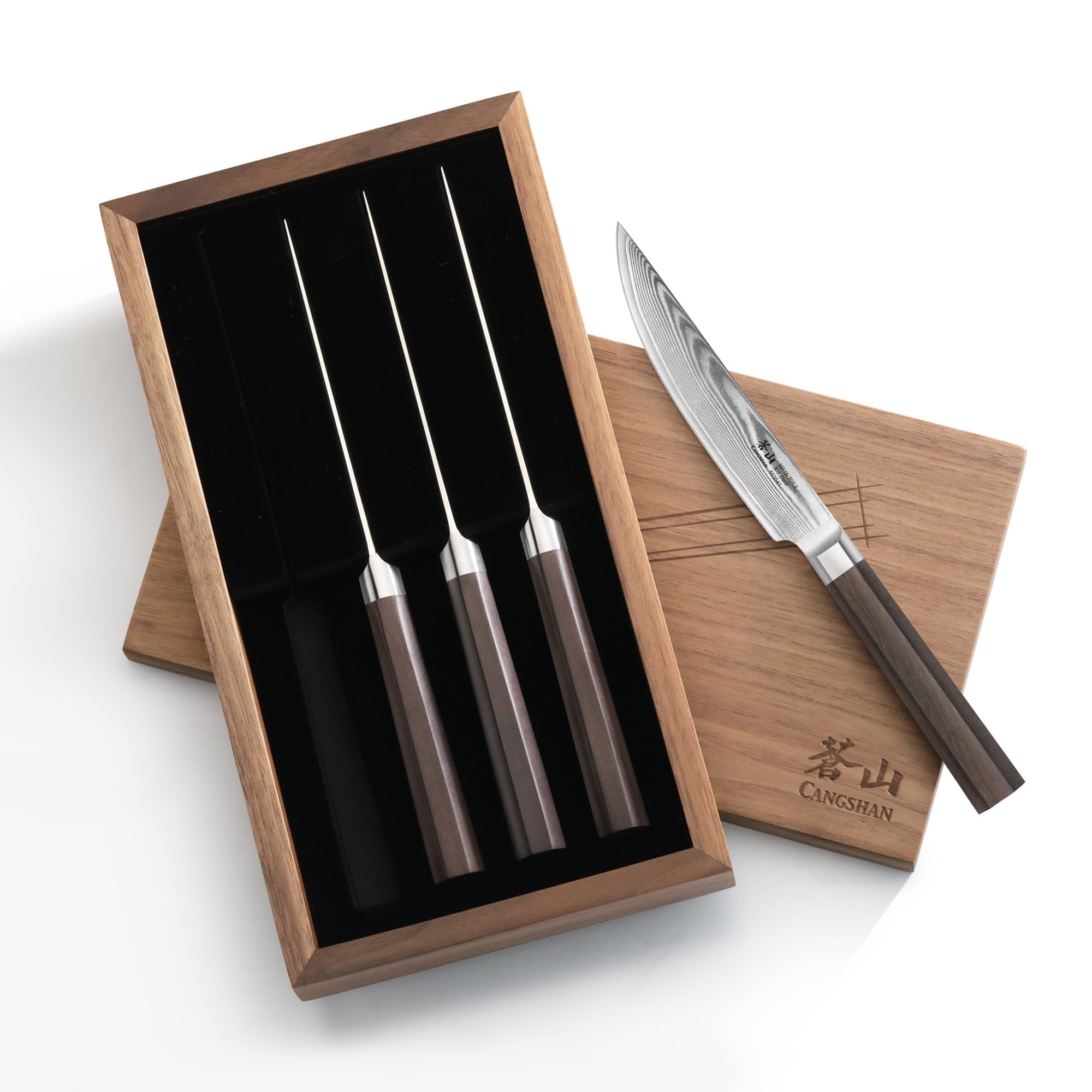 Cangshan 503756 MAYA Series 4-Piece Steak Knife Set