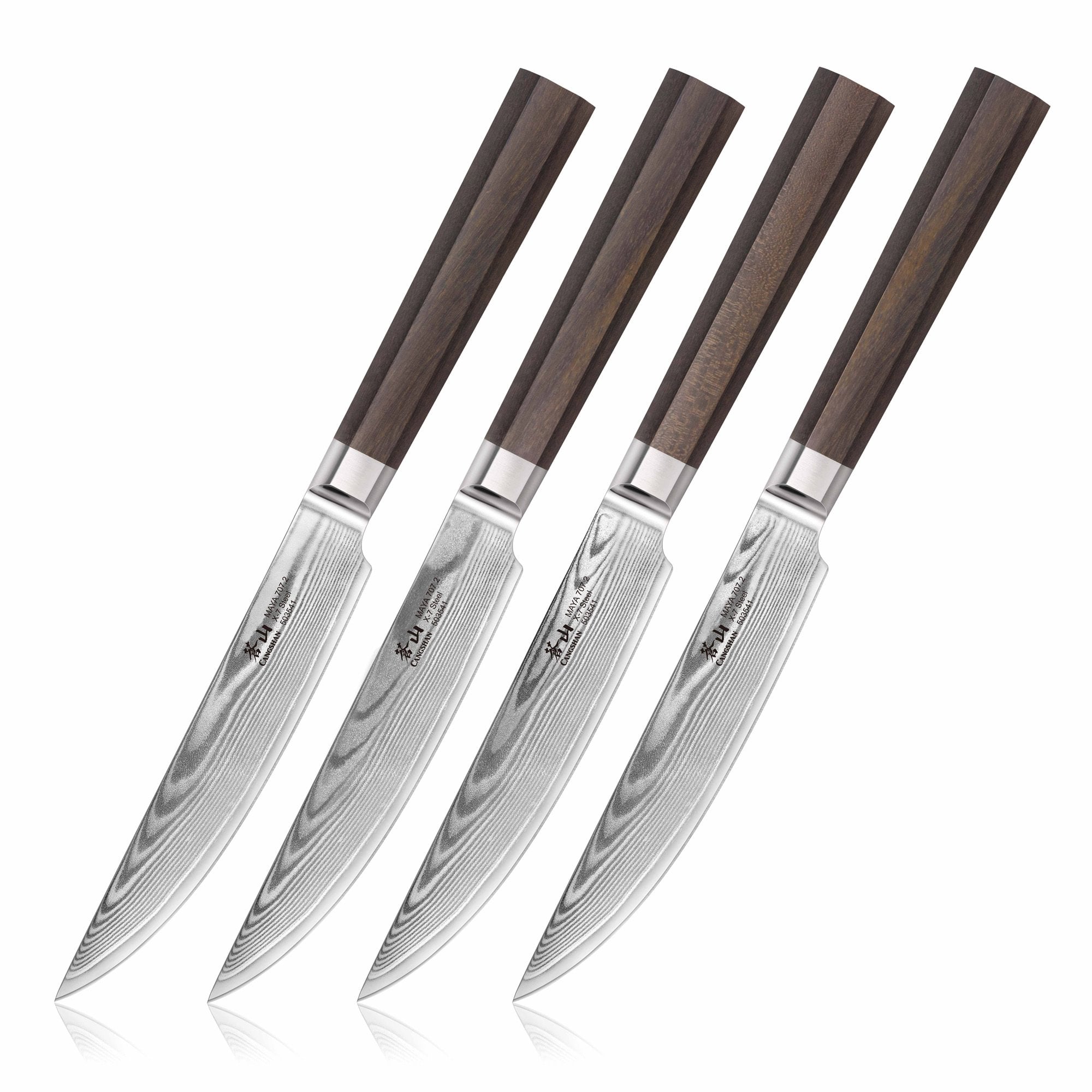Cangshan 503756 MAYA Series 4-Piece Steak Knife Set